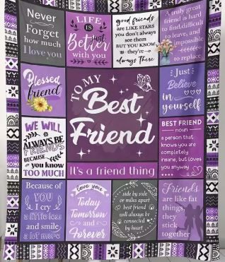 Best Friend fleece Blanket
