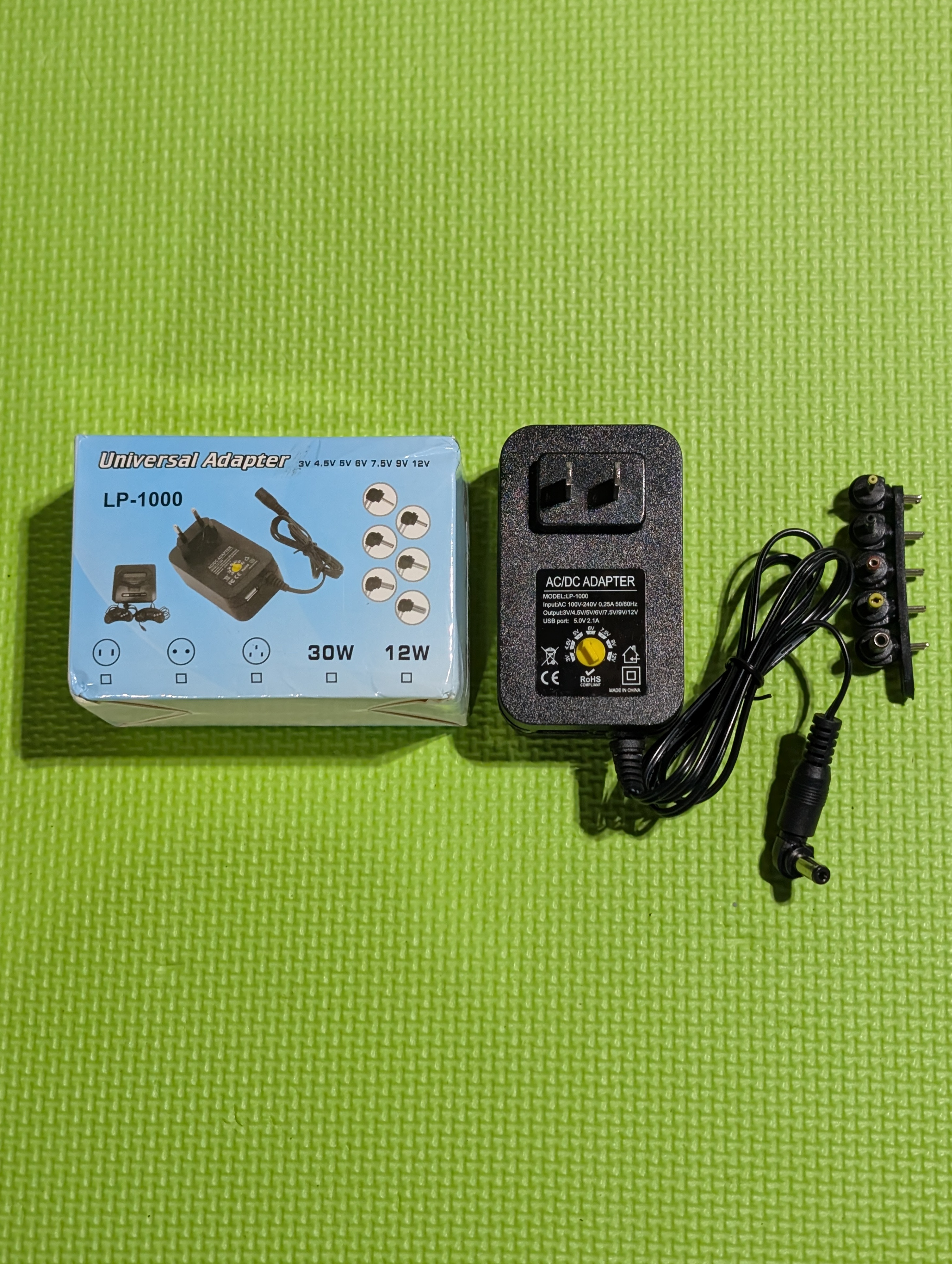 Universal AC/DC Power Adapter (Multi-Volt)