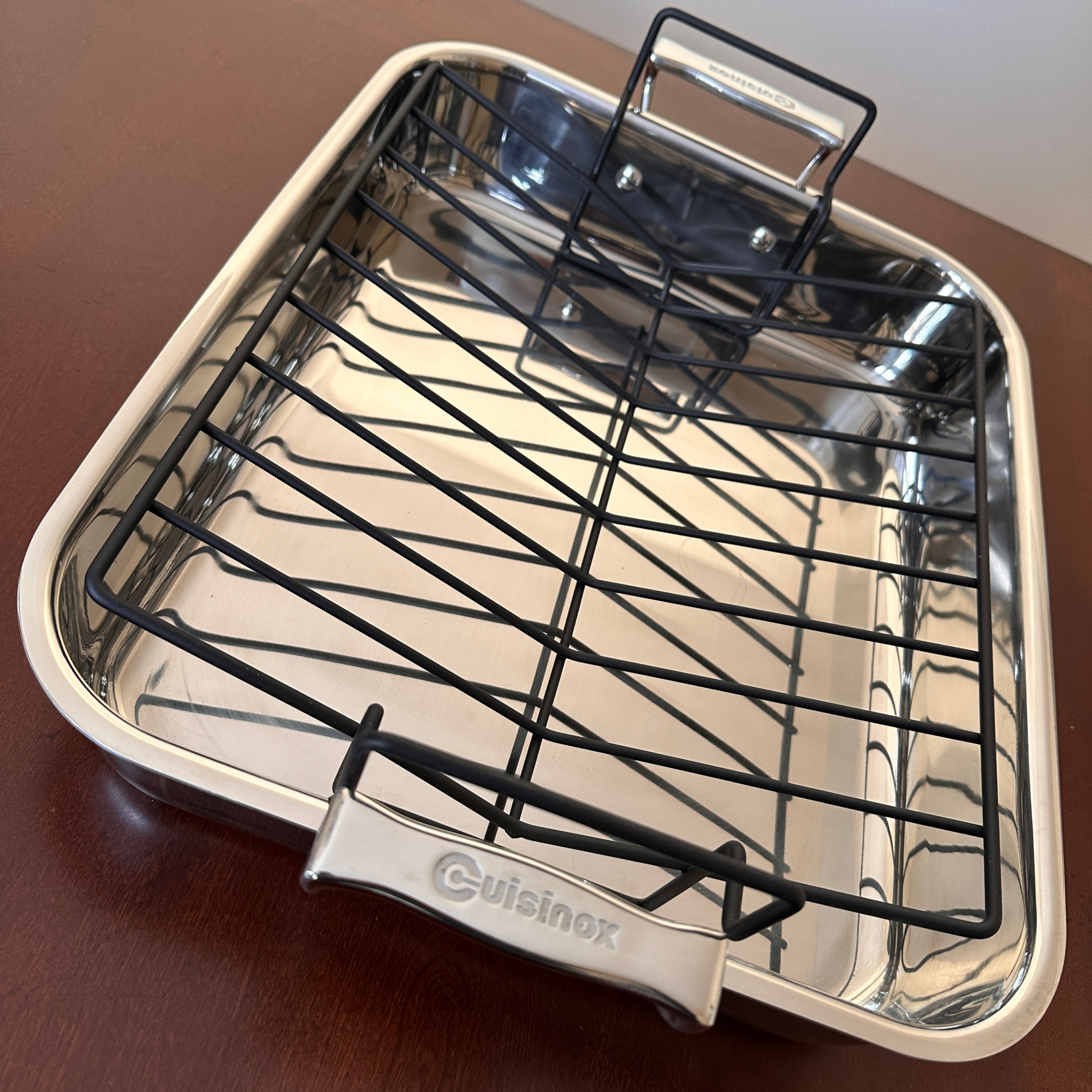 🔥 Cuisinox Super Elite Stainless Steel Roasting Pan - NEW - photo 2