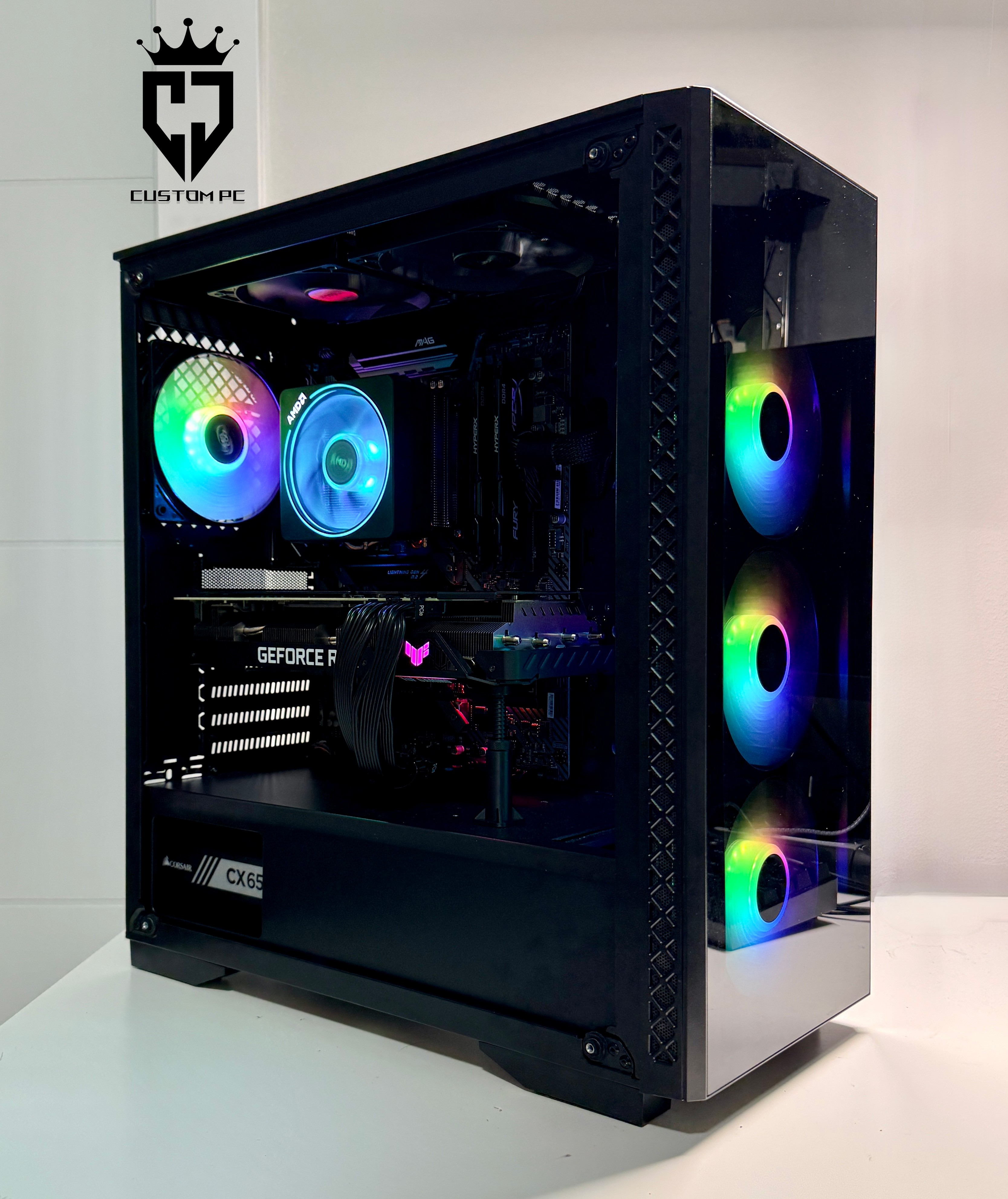 Gaming PC Ryzen 7 3800X \ TUF RTX 3070 \ 16GB RAM \ 500GB - photo 2