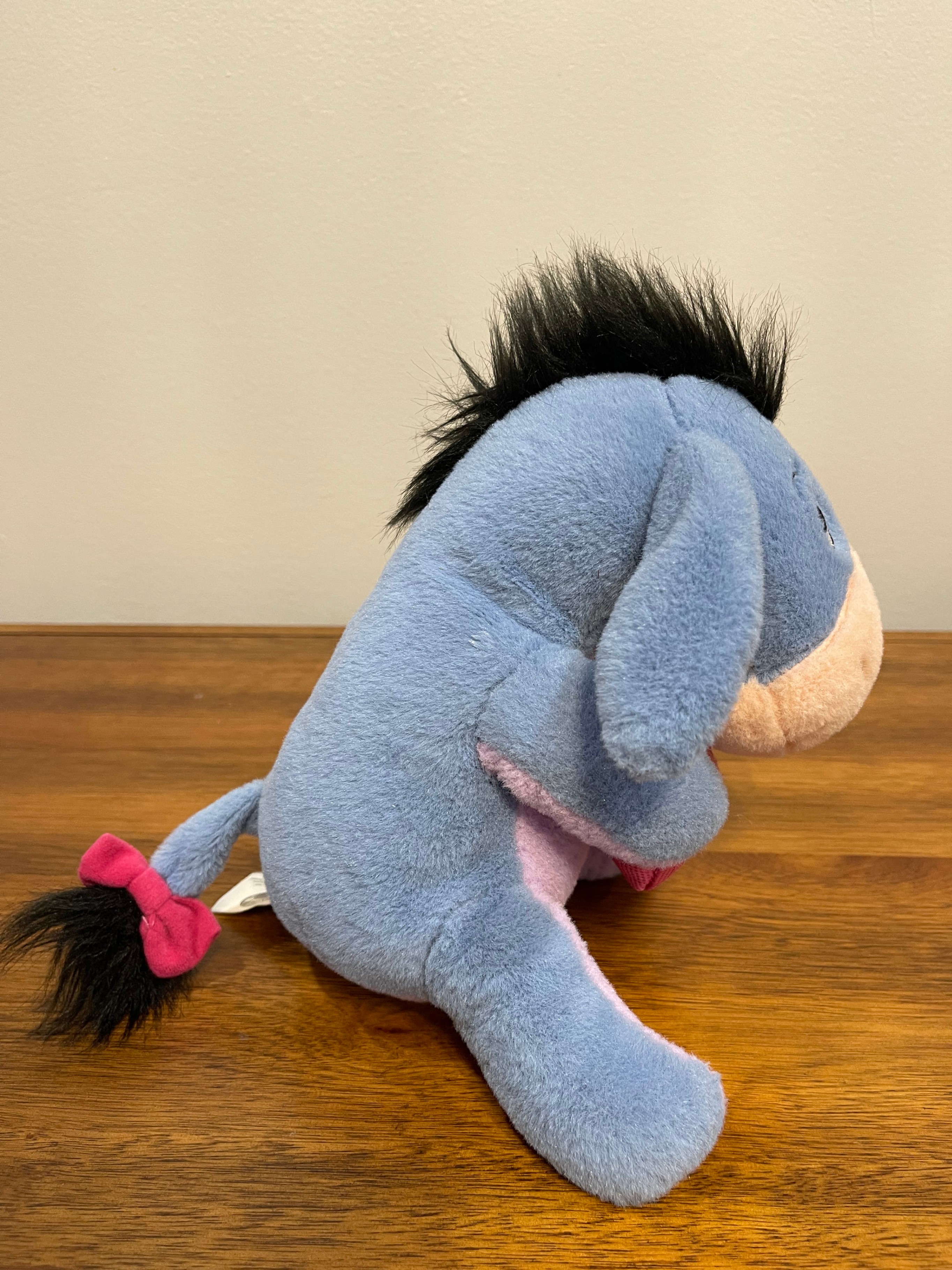 Disney Eeyore Plush Stuffed Animal You & Me Heart Valentine - photo 3