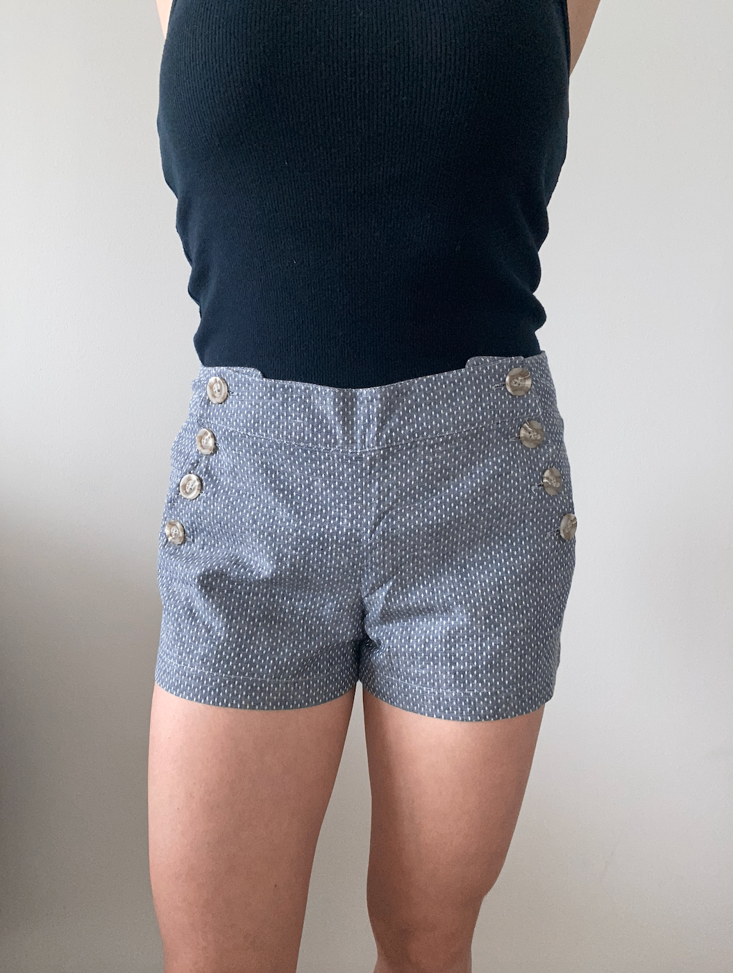[NEW] Button-Up Polka Dot Shorts