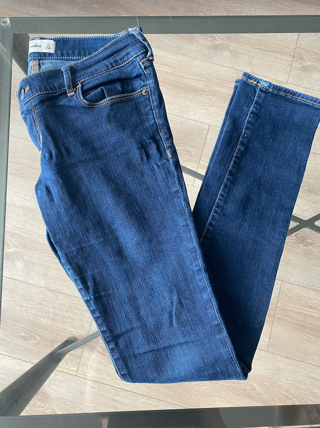 Abercrombie Dark Low-Rise Girls Jeans - photo 3