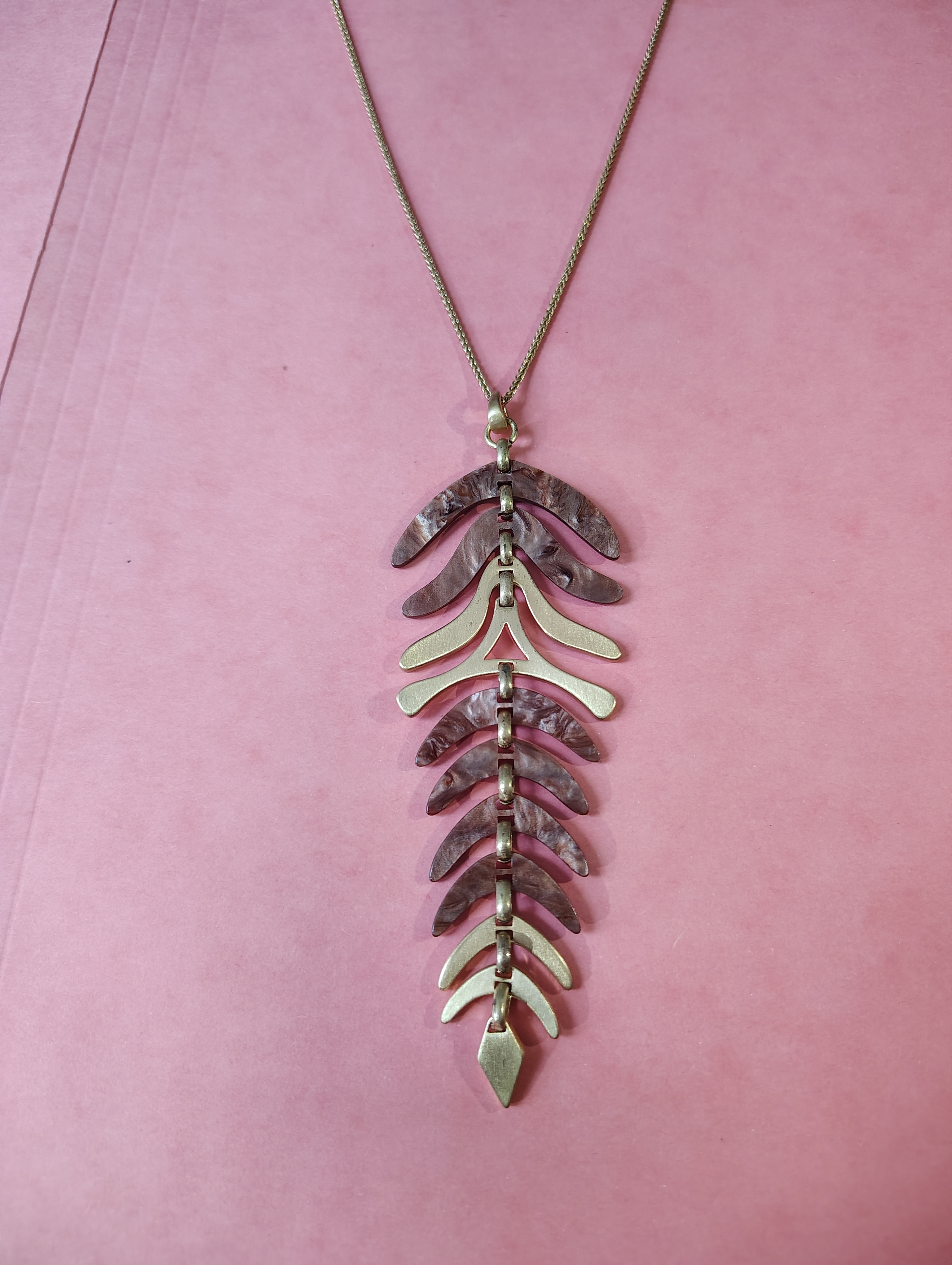 NEW NECKLACE-Lucky Brand (Macy's US price tag, Sale) - photo 3