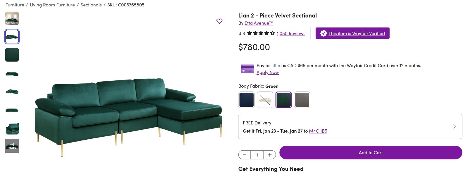 Sectional sofa - photo 3