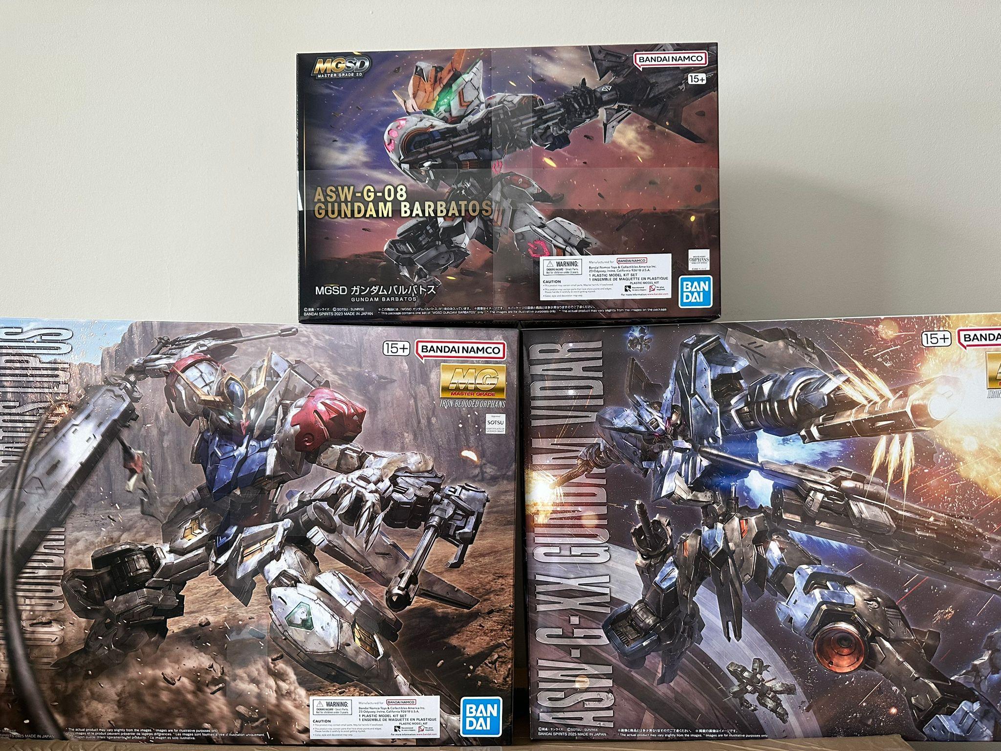 Brand New - BANDAI MGSD GUNDAM BARBATOS / Gundam Vidar