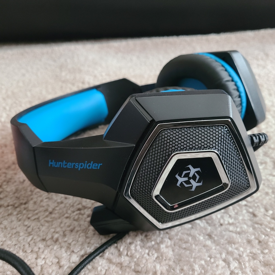 Hunterspider V-1 LED Noise-Cancelling Surround Gaming Headset - photo 4