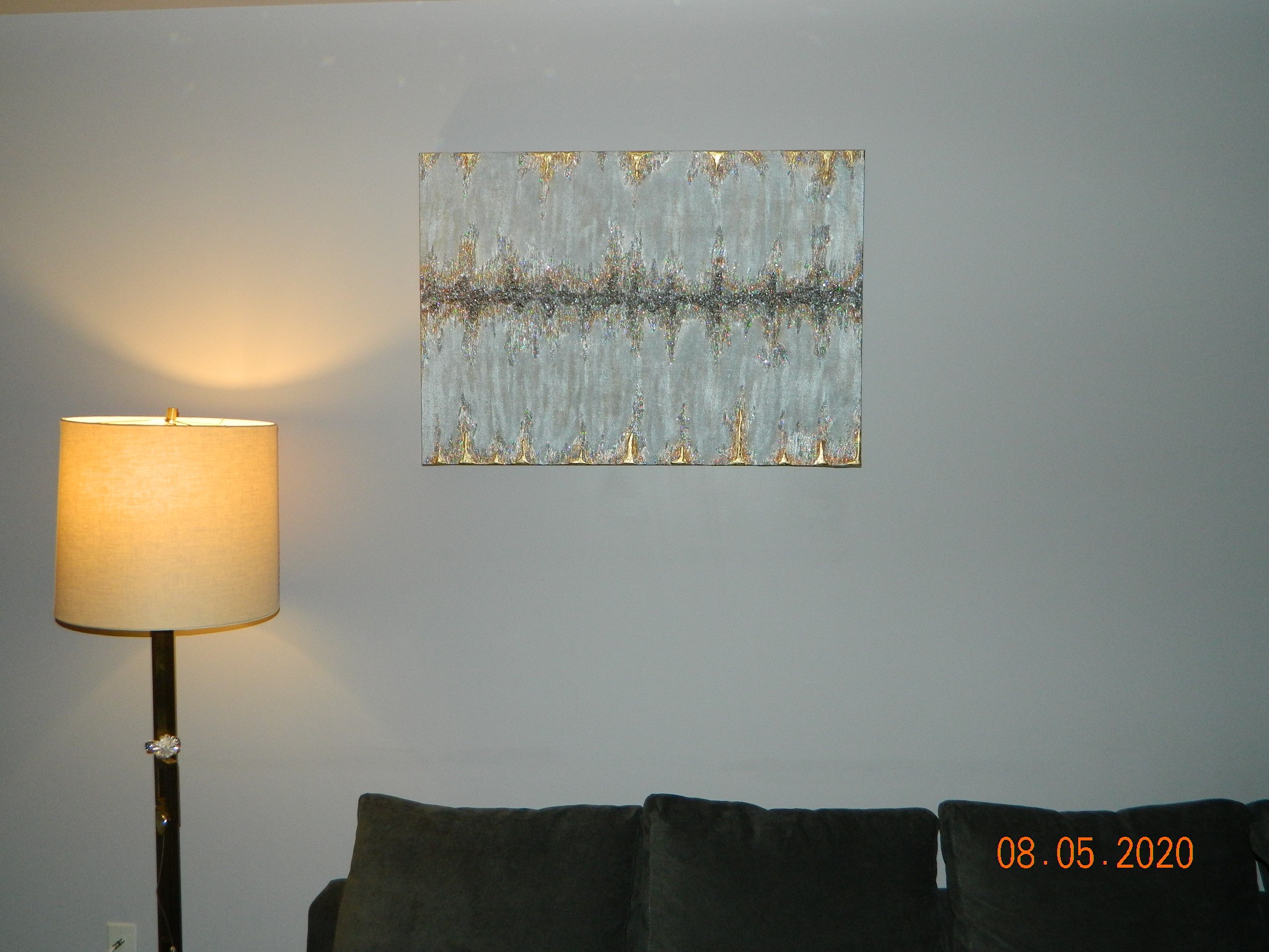 Textured wall art painting on canvas . Abstract wall art - photo 4