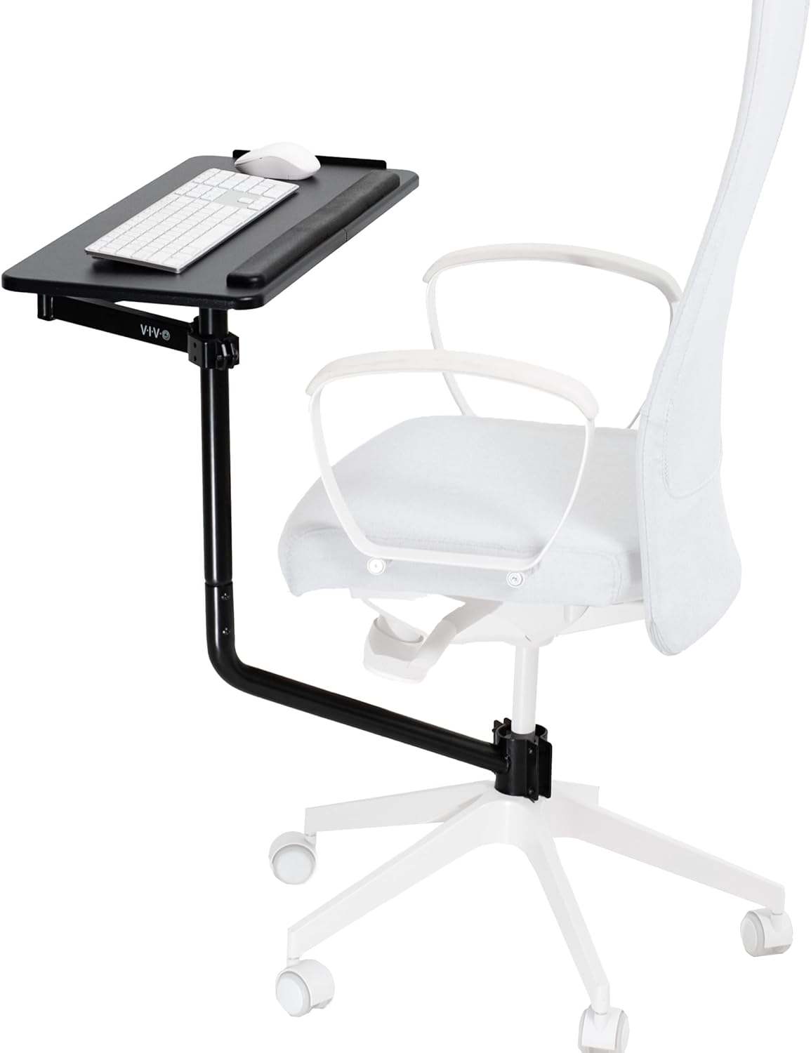 New VIVO Office Chair Mounted Keyboard and Mouse Tray