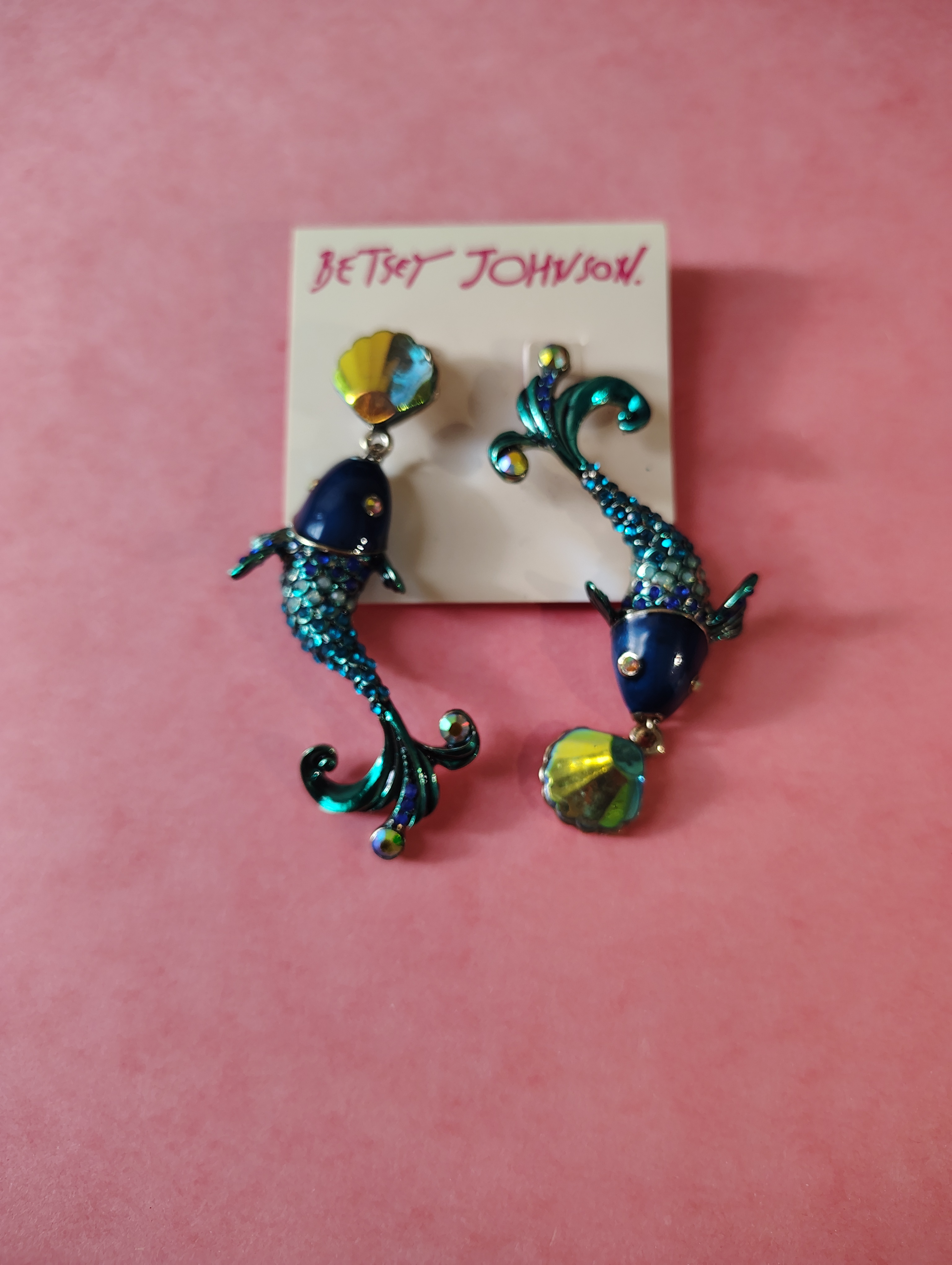 NEW EARINGS- Betsey Johnson (Macy's US price tag, Sale) - photo 2