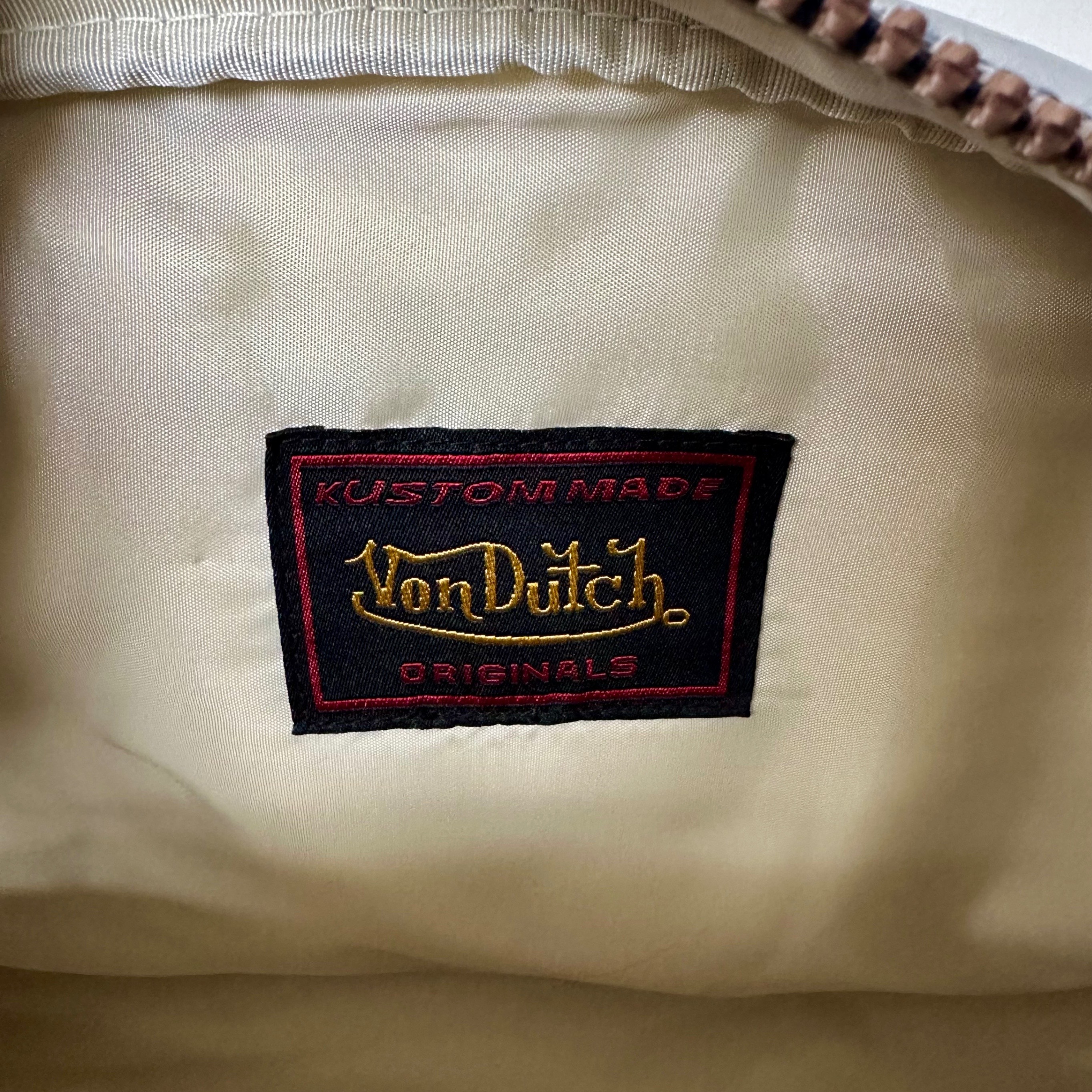 Vintage Navy Von Dutch Duffle Bowling Bag - photo 5