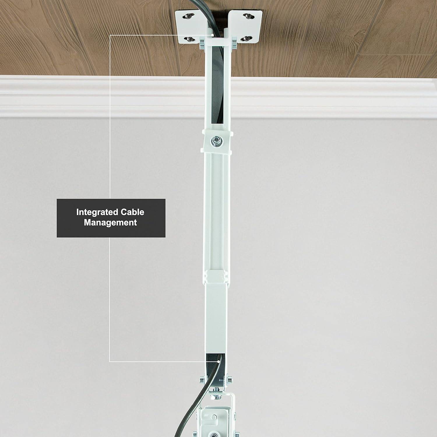 New VIVO White Projector Mount - Adjustable Height - photo 3