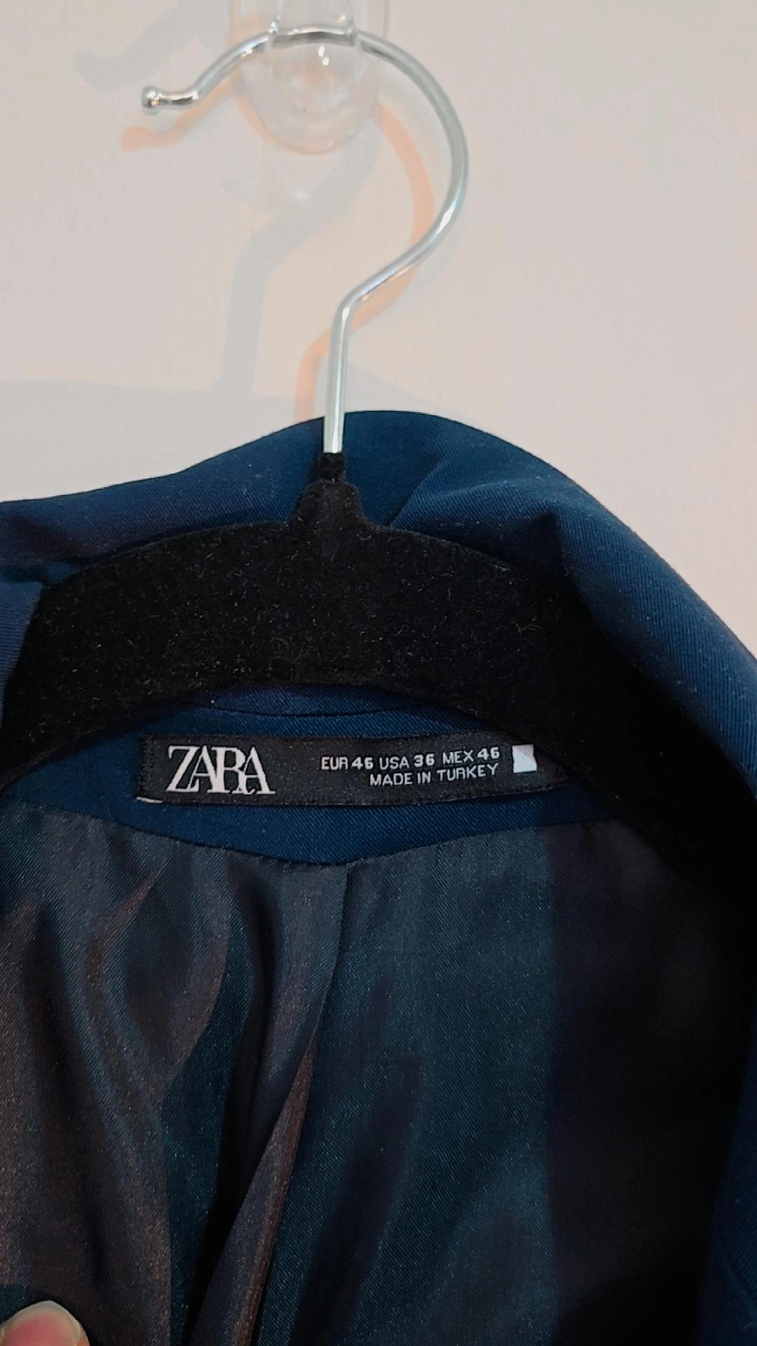 Zara Blue Blazer, Size USA 36 / EUR 46 - photo 2