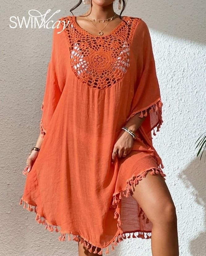 Crochet Tassel Beach Cover-Up - 85 pieces - photo 2