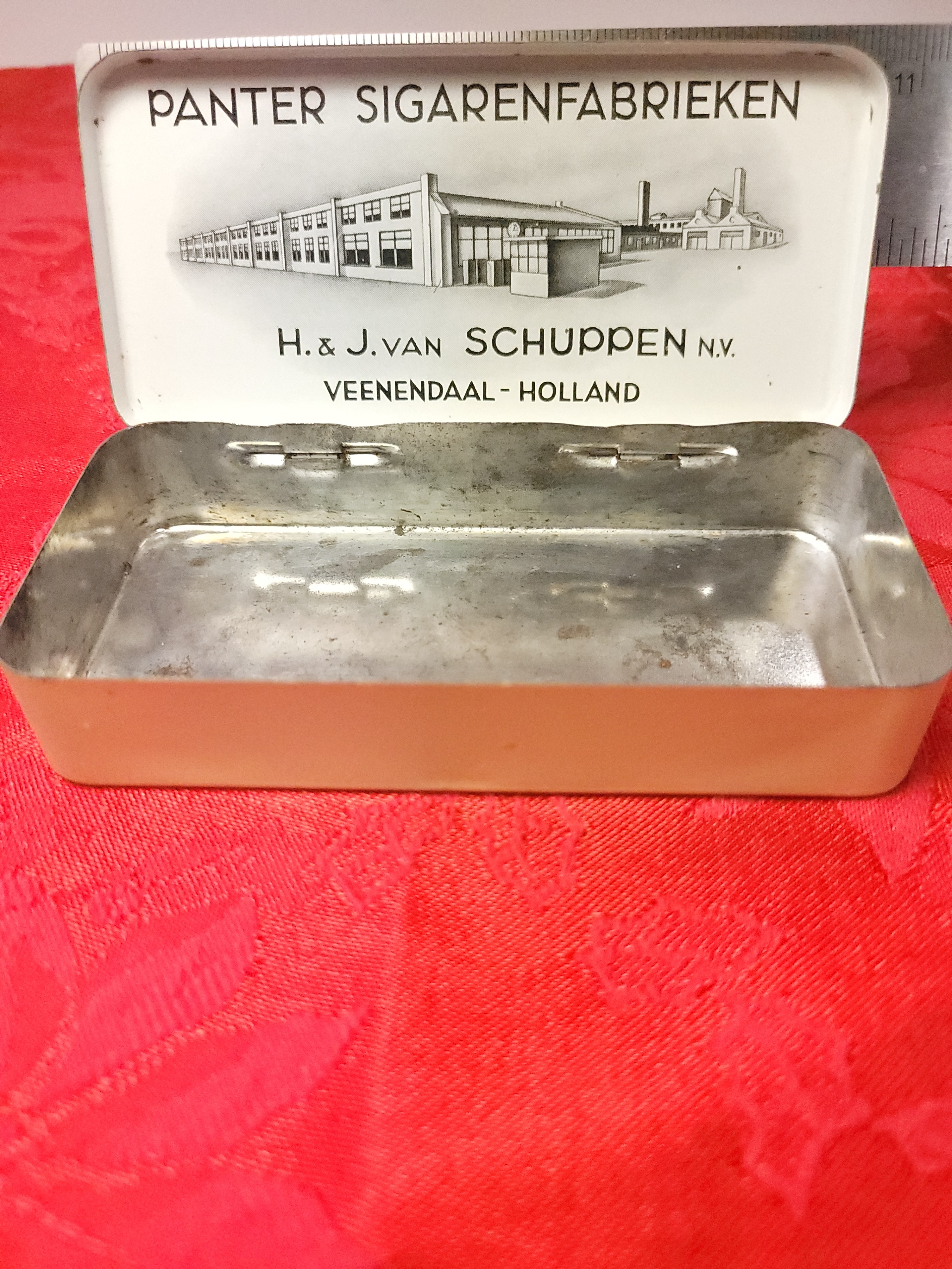 1950s/60s  Dutch Cigar Tin Lot - Ritmeester Pikeur Panter Mignon - photo 5