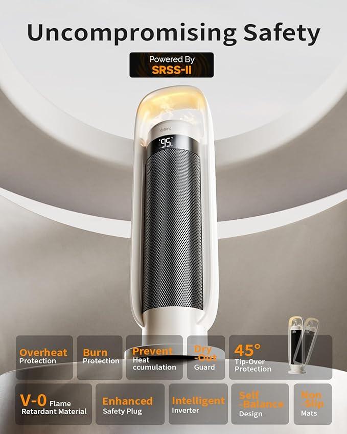 SOTHING Space Heater Humidifier - photo 5