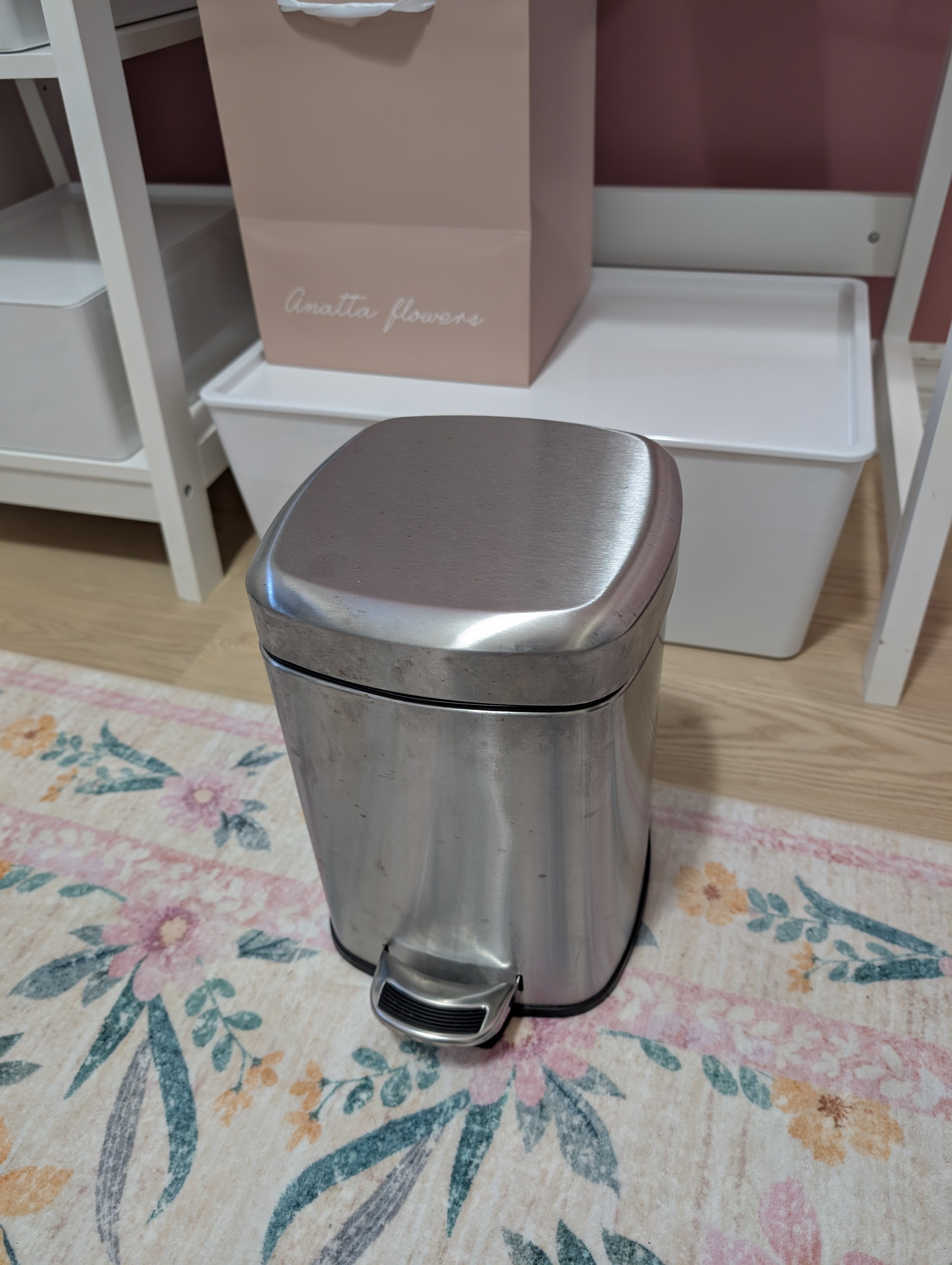 Stainless Steel Step Trash Can - photo 3