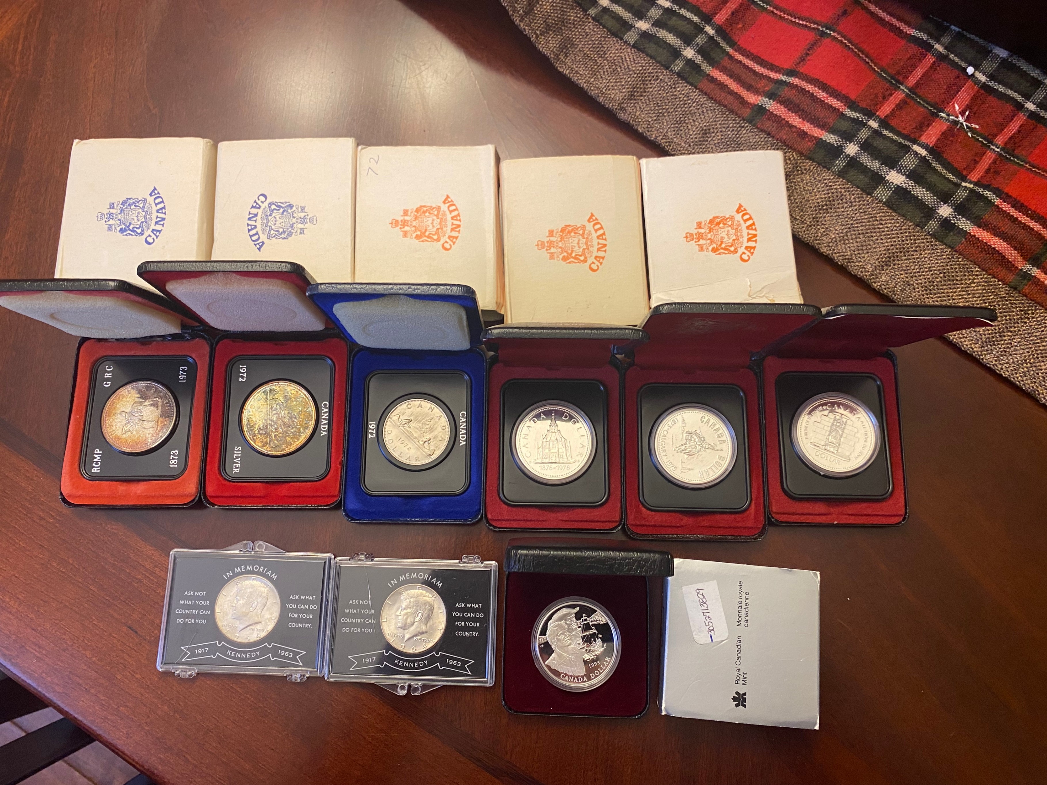 9 Silver Coins - Price 10% less than spot