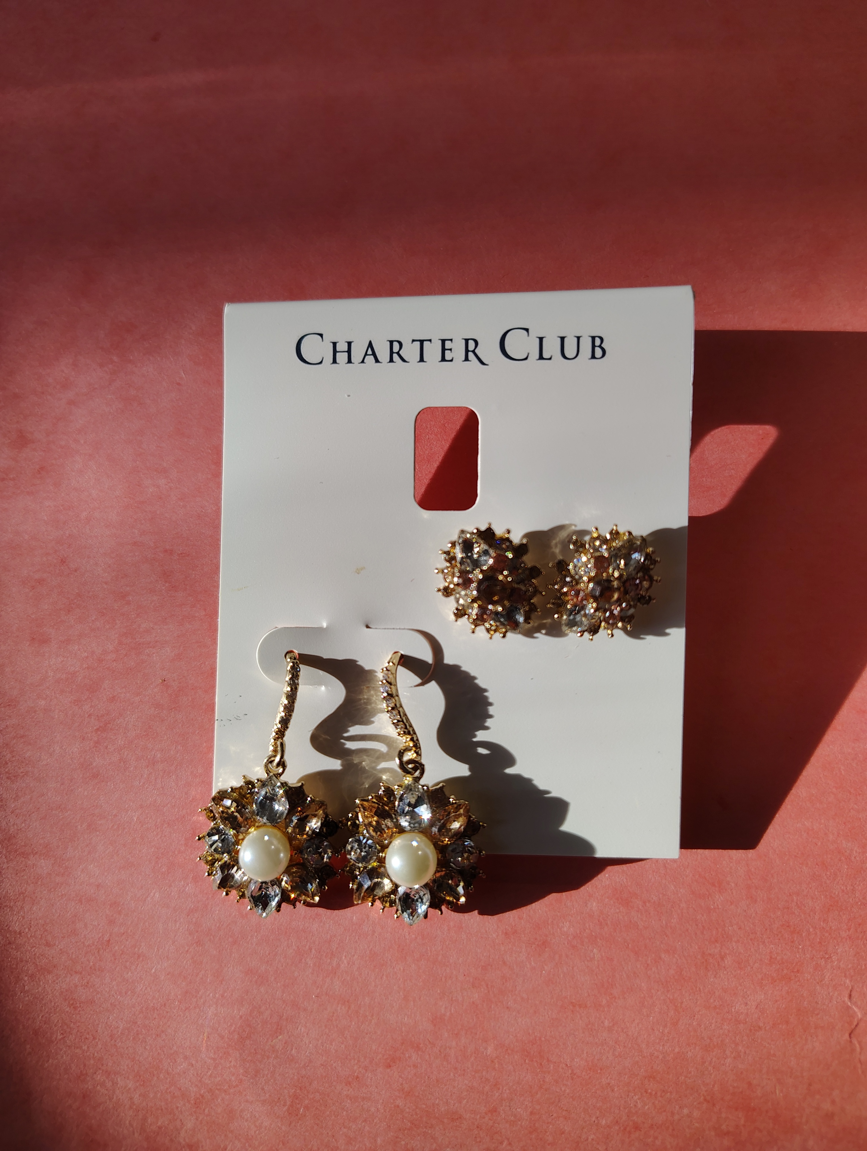 NEW EARINGS- Charter Club (Macy's US price tag, Sale) - photo 2