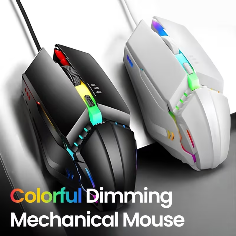 [Gaming Mouse] LED Luminous Backlit USB Wired Gaming Mouse