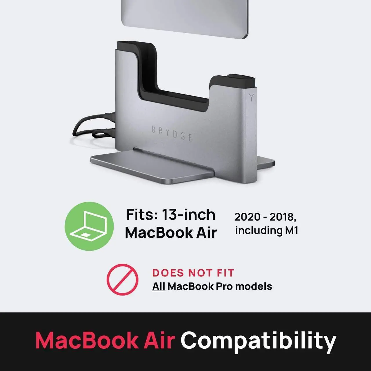 Brydge Vertical Dock for 13" MacBook Air - photo 2