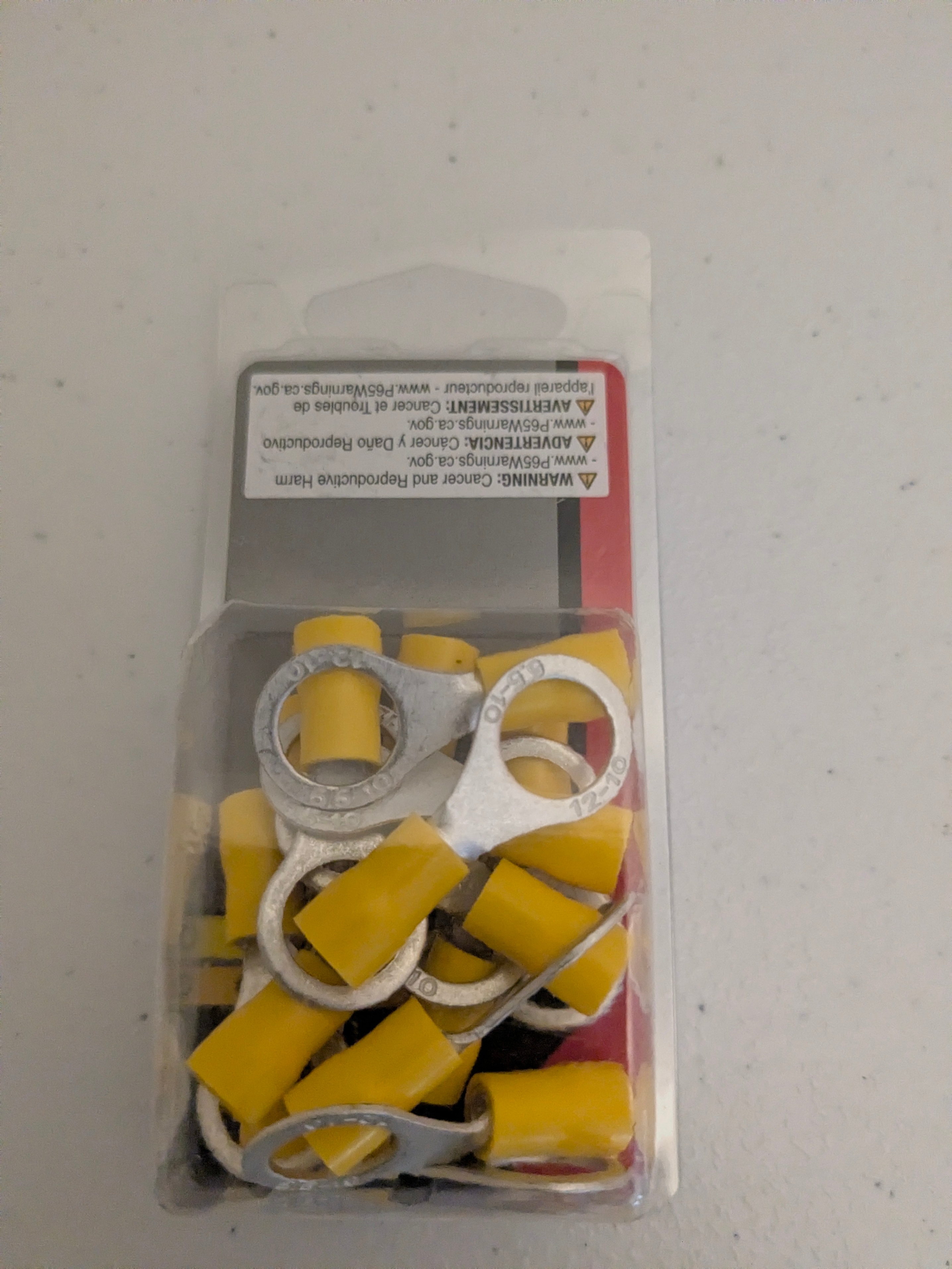 14 pcs - M10-12 AWG terminals (See images)