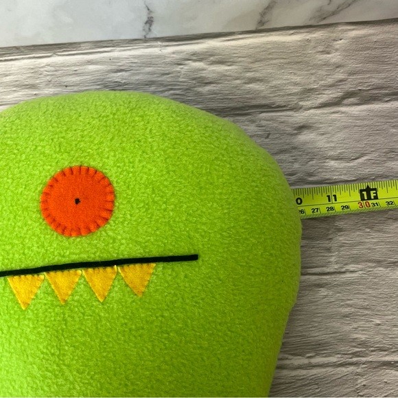 Uglydoll Winkolina Lime Green 12” Stuffed Plush 2009 - photo 5