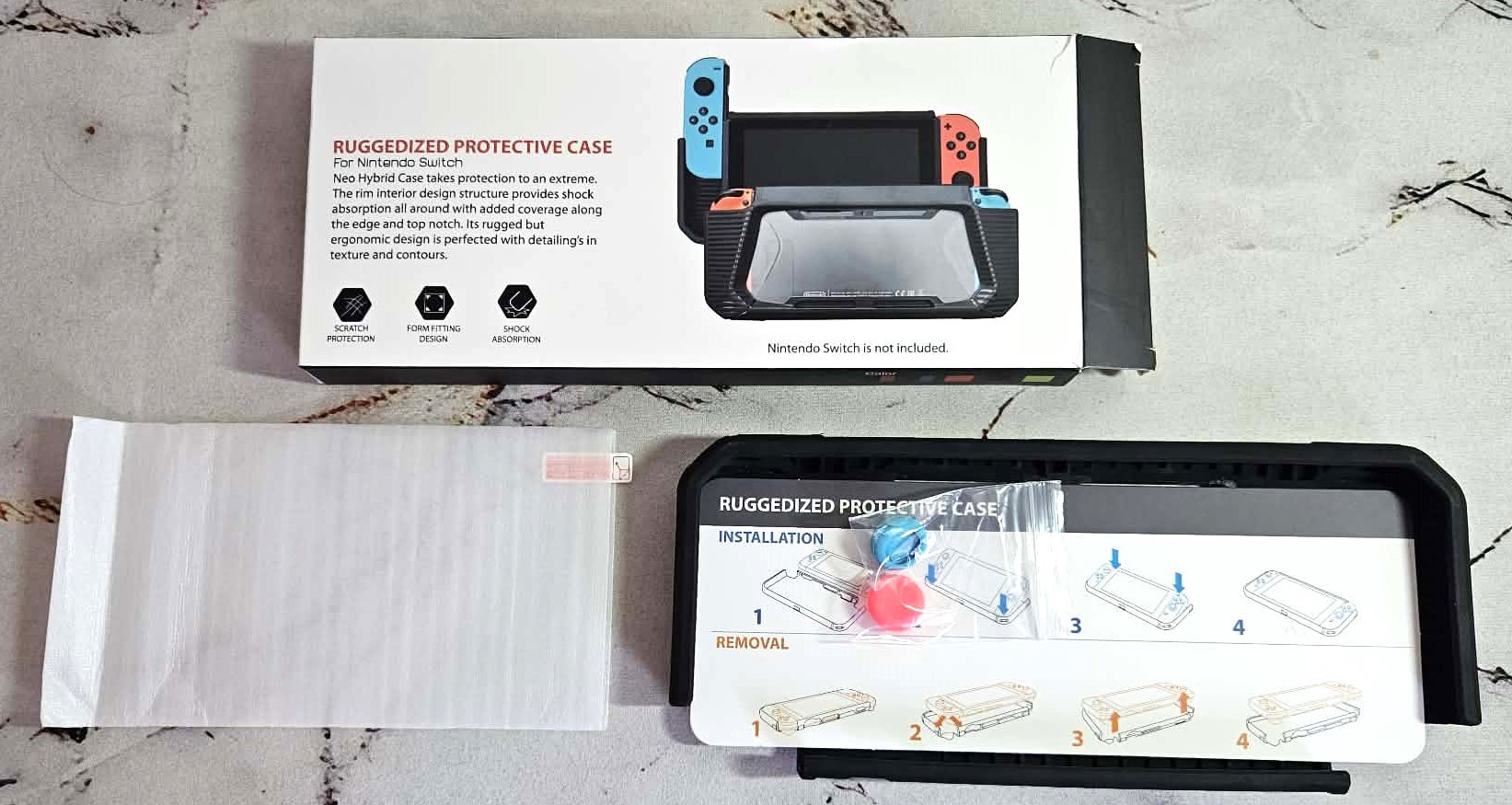 Nintendo Switch Accessories (Joy-Con Grips, Case Protector!) - photo 4