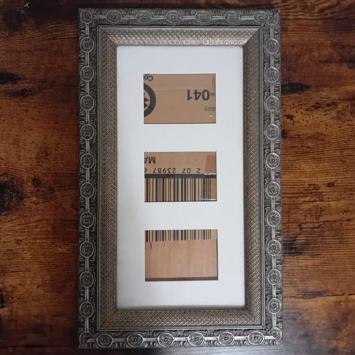 REG PRICE $55-BRAND NEW Ornate Silver Picture Frame,Triple Mat - photo 4