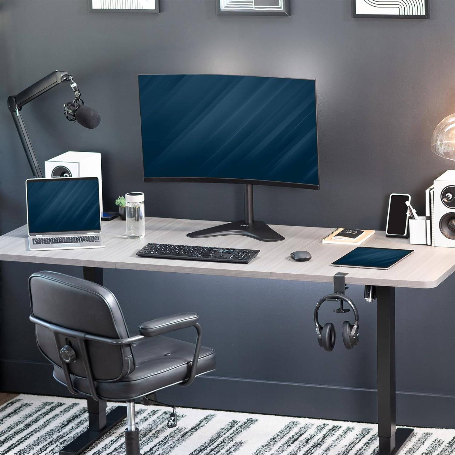 New VIVO Single Monitor Desk Mount - 32" Screens