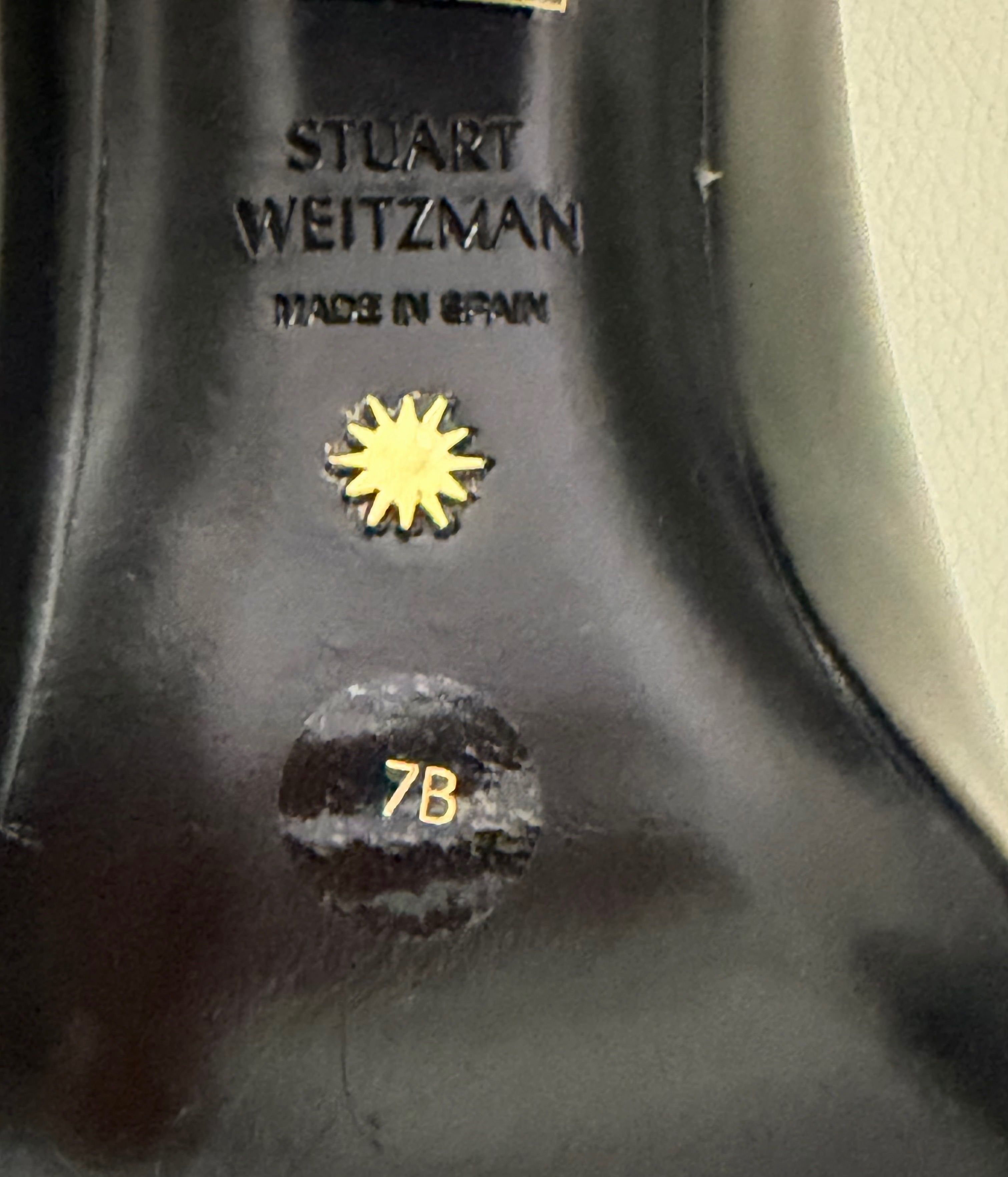 Stuart Weitzman Black Leather Pumps - photo 5
