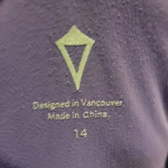 Ivivva Girls' Athletic Leggings - Size 14 - photo 2