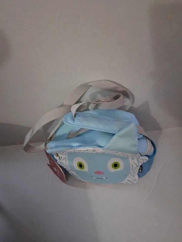 Tonies Yeti travel bag for Tonies box, headphones and character.