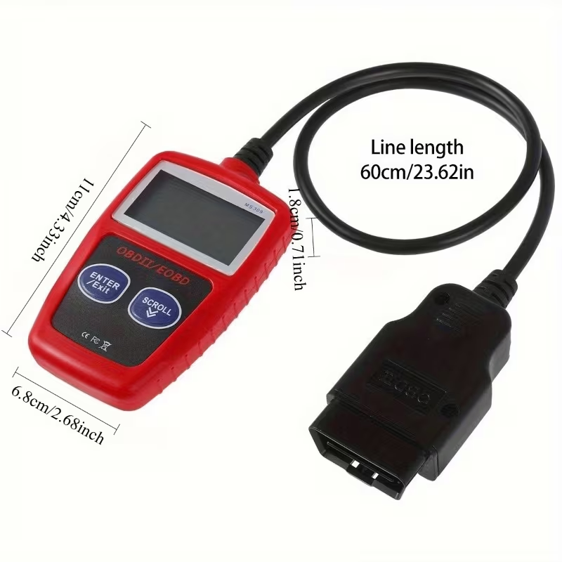 Upgraded Version MS309-OBDII Fault Code Reader - photo 5