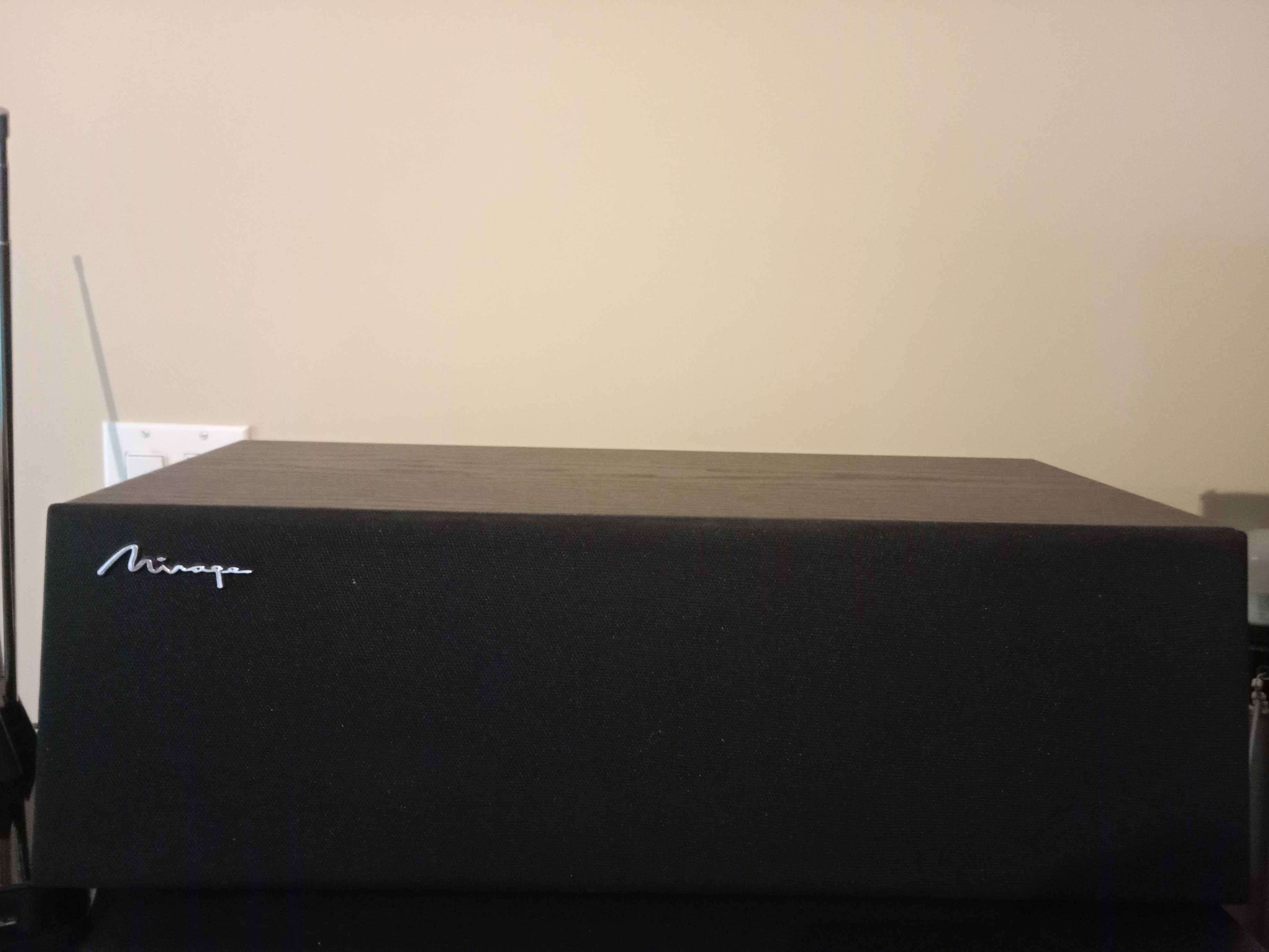 Mirage Centre Channel Speaker - Black