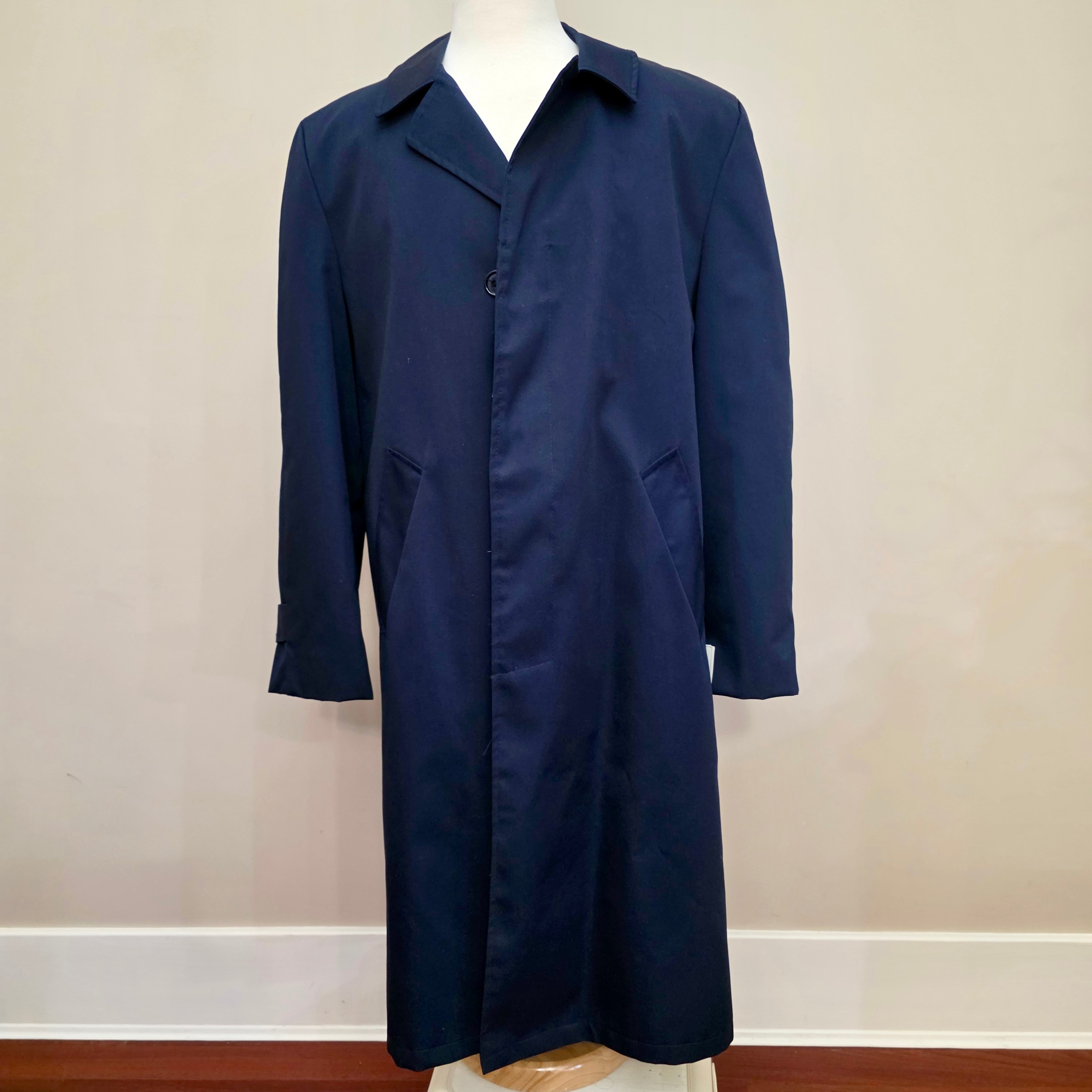 New Men’s Tivoli Overcoat or Trench Coat Size 42R - photo 3