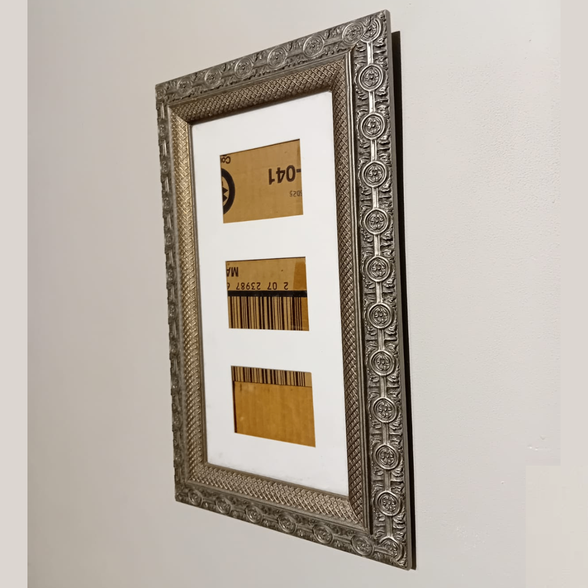 REG PRICE $55-BRAND NEW Ornate Silver Picture Frame,Triple Mat - photo 3