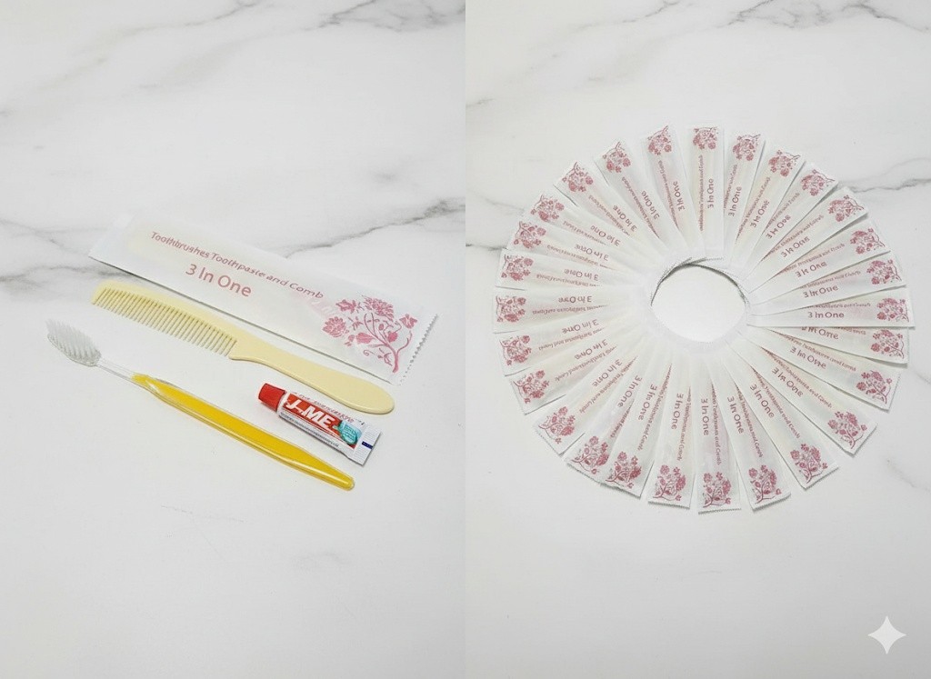 Travel-Ready Toothbrush & Comb Sets – 76 Packs!
