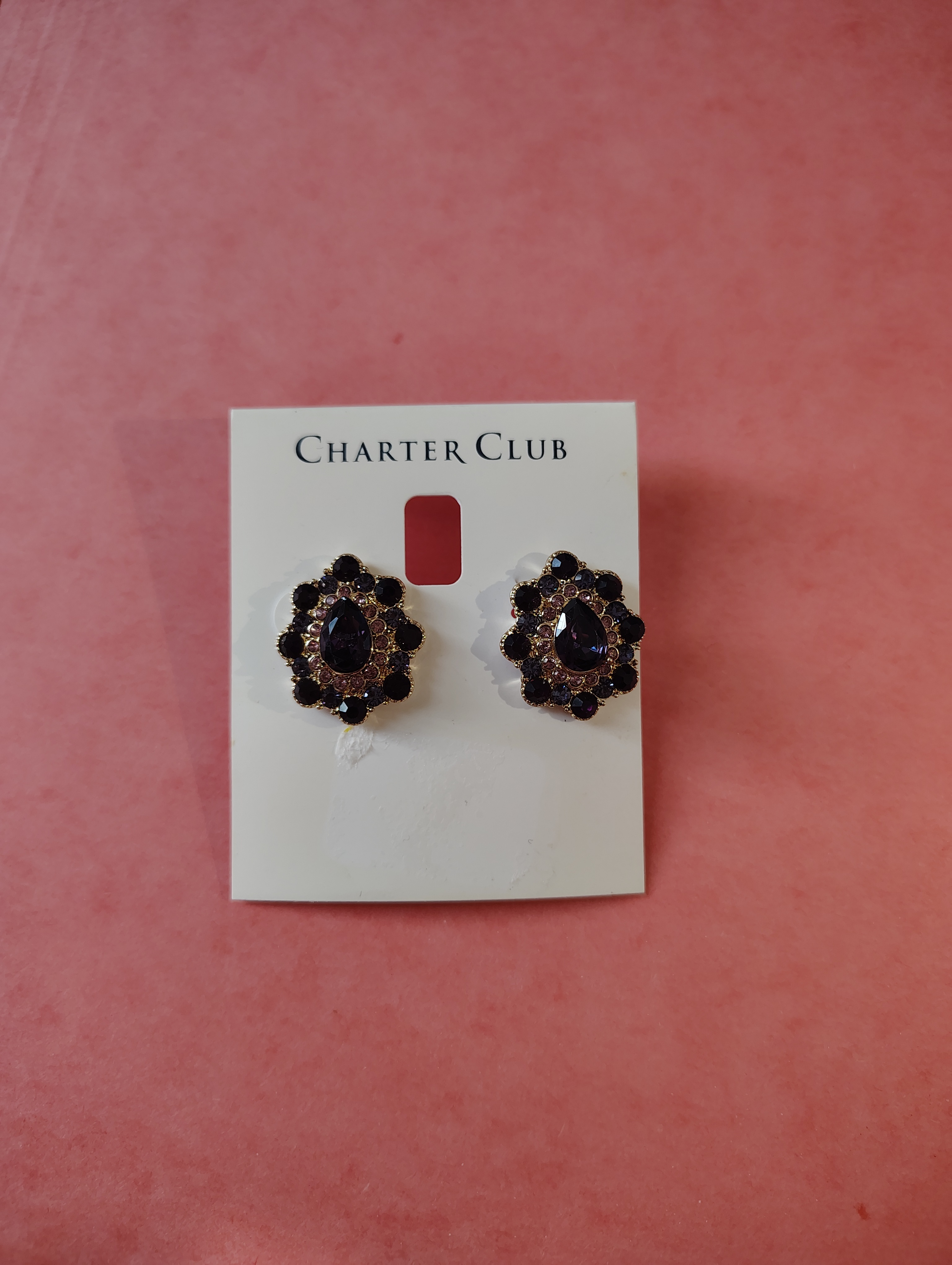 NEW EARINGS- Charter Club (Macy's US price tag, Sale)