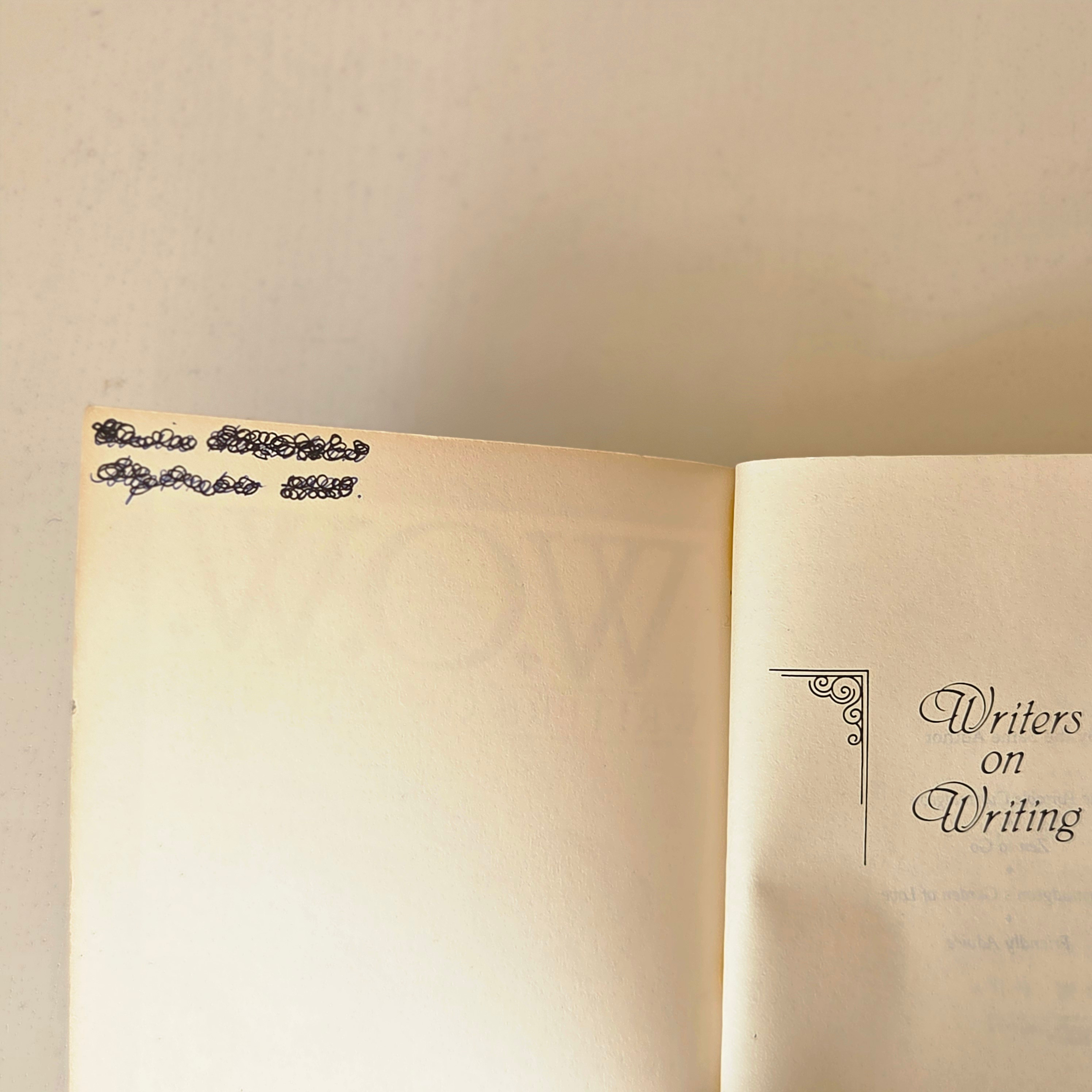 W.O.W. Writers on Writing Paperback Book 1990 - Jon Winokur - photo 3