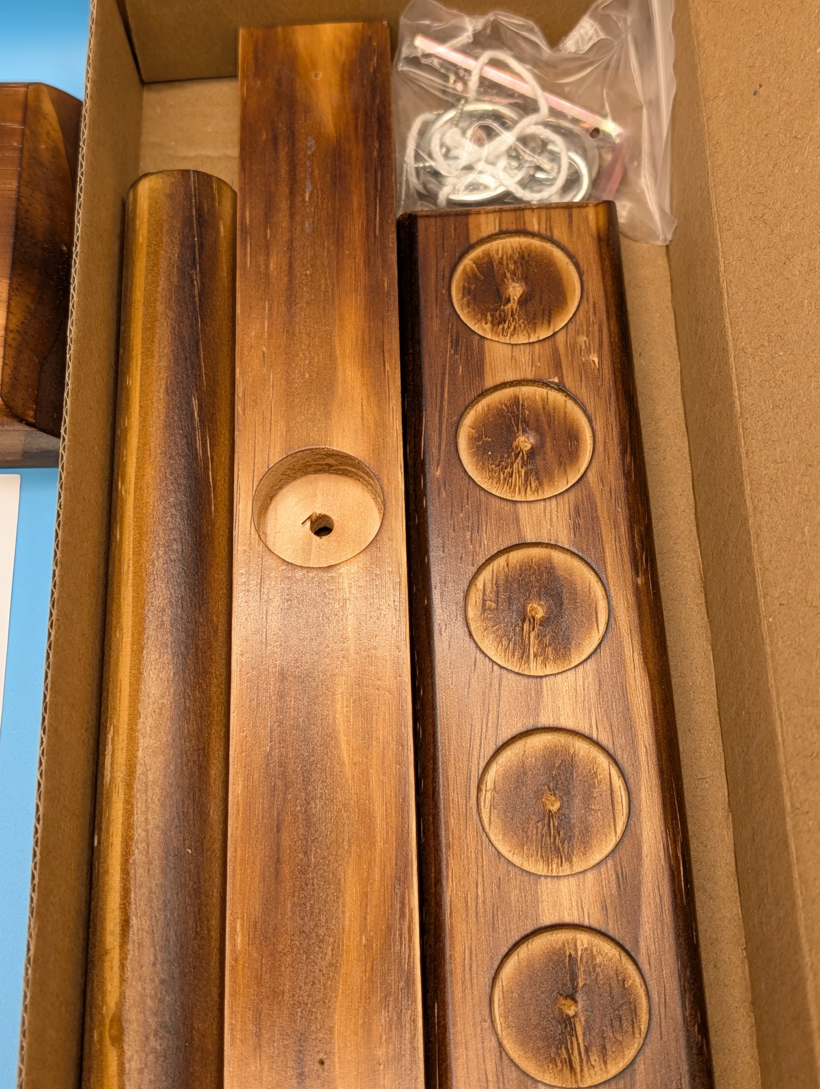 Wooden Ring Toss Game - New in Box! - photo 3