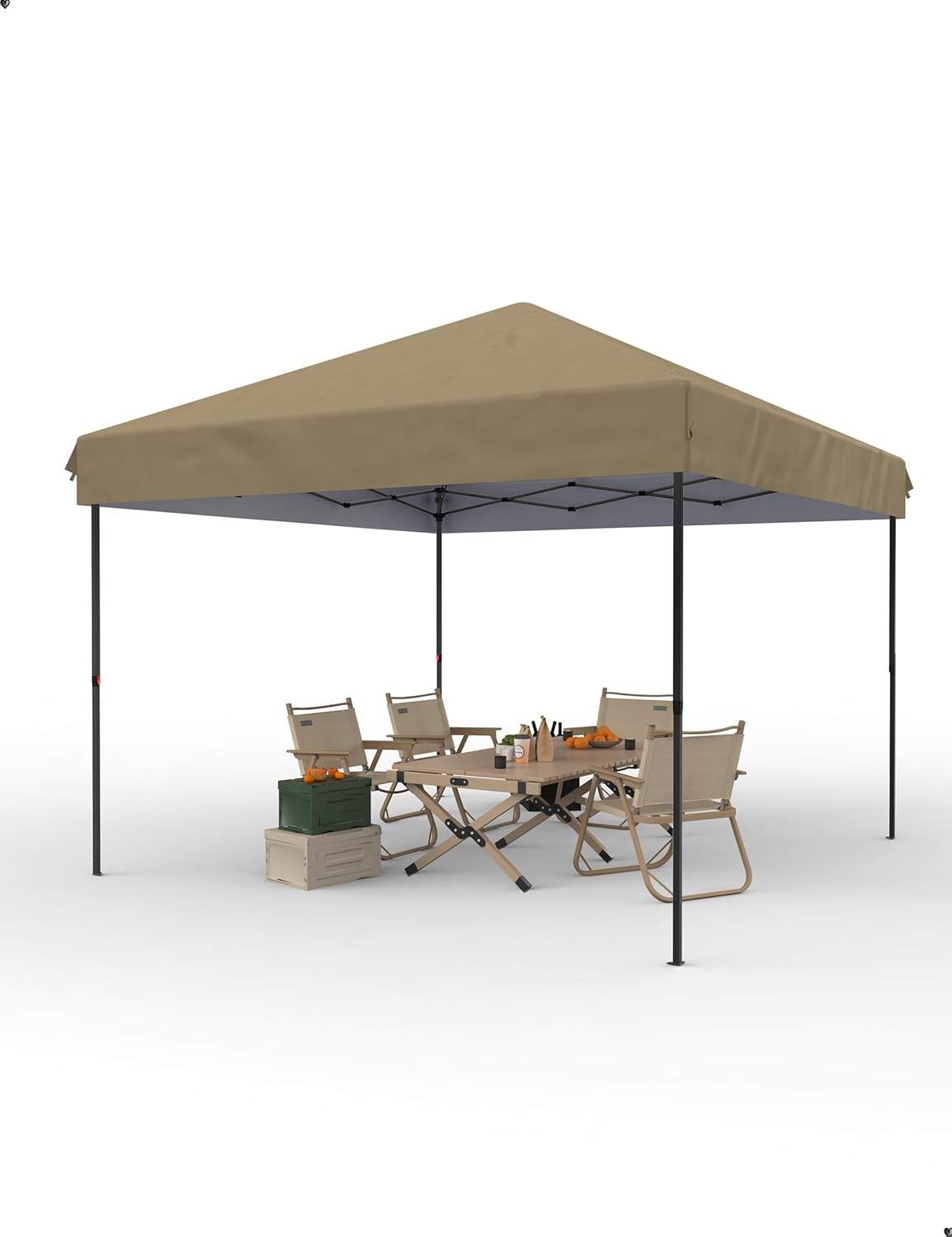 10'x10' Khaki colored sunshade FT61008