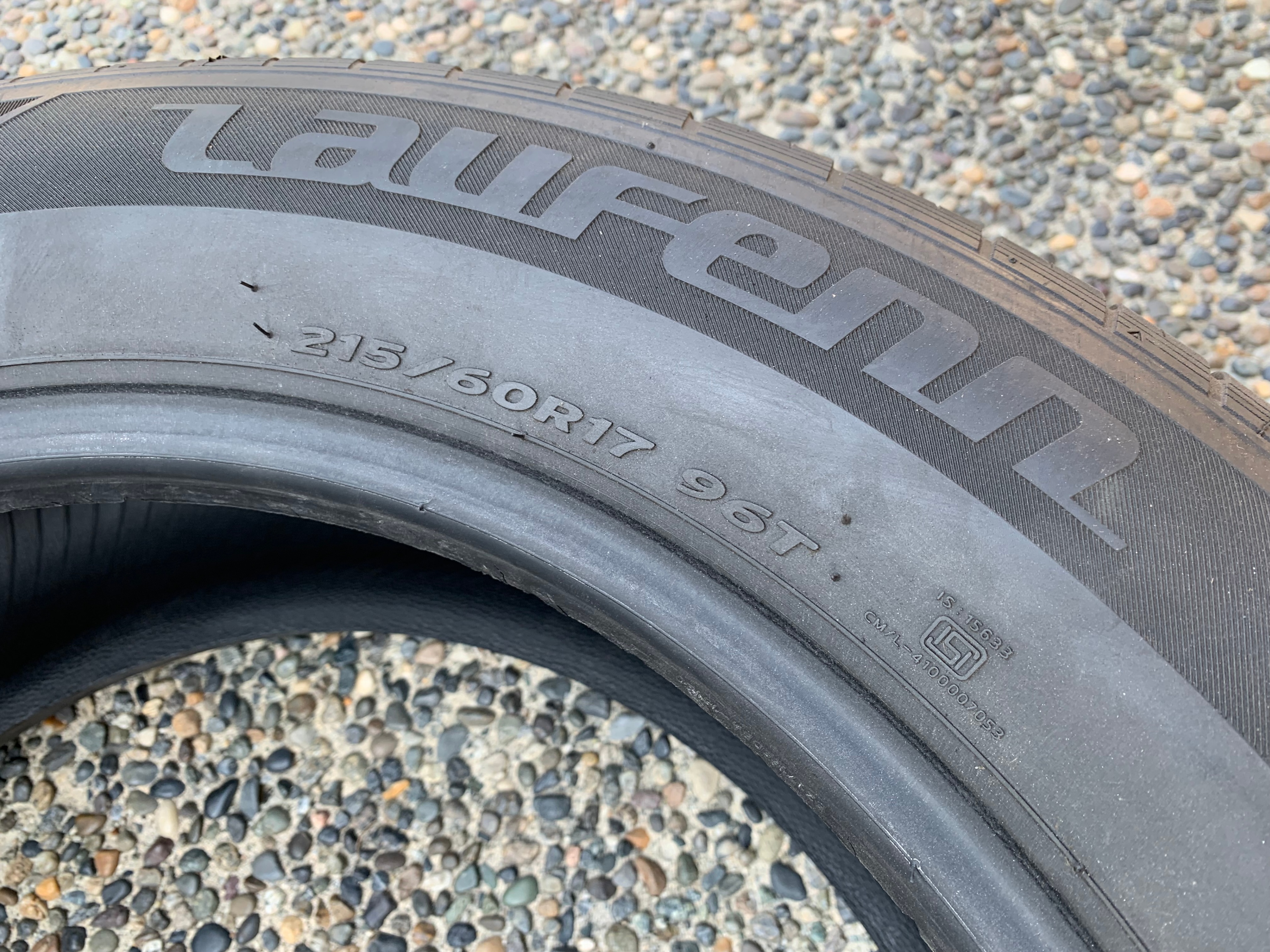 1 X single 215/60/17 96T M+S Laufenn G Fit A/S with 70% tread - photo 5