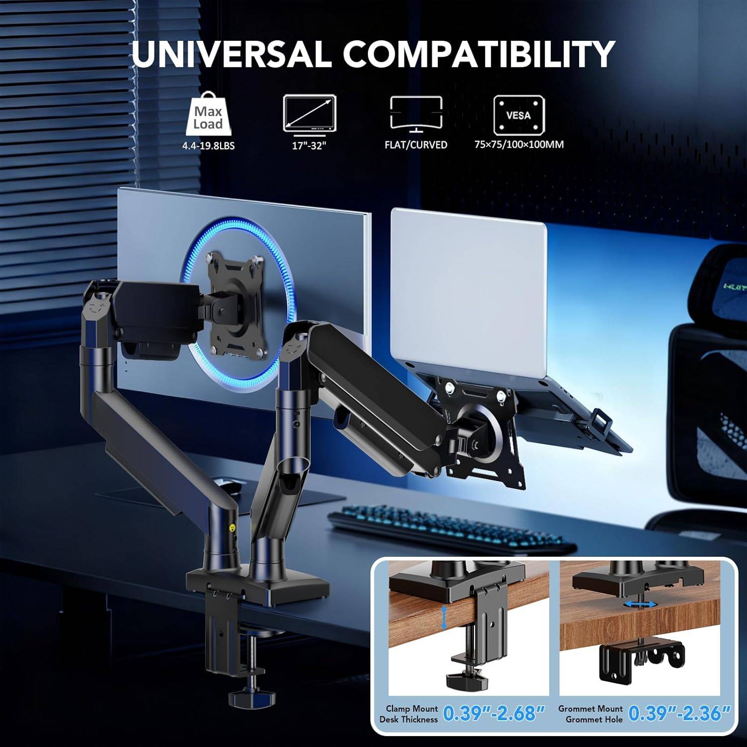 AX WABER Dual Monitor Stand - Brand New - photo 4