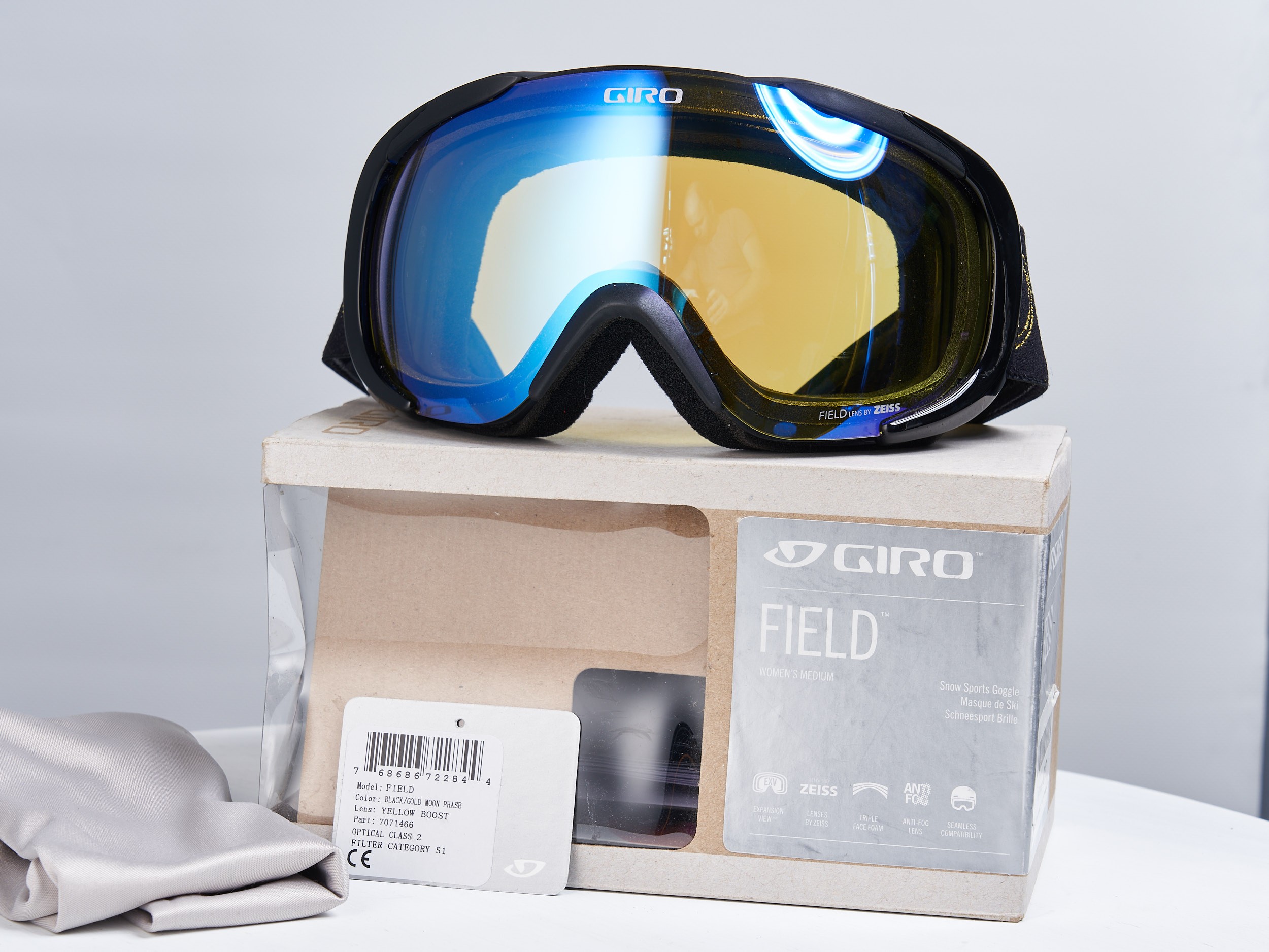 Giro Field Women ski goggles black gold - photo 4
