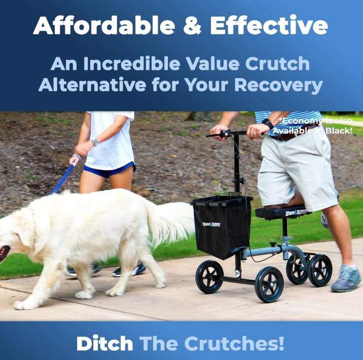 KneeRover® ULTRA Knee Walker Lightweight Steerable Knee Scooter - photo 2