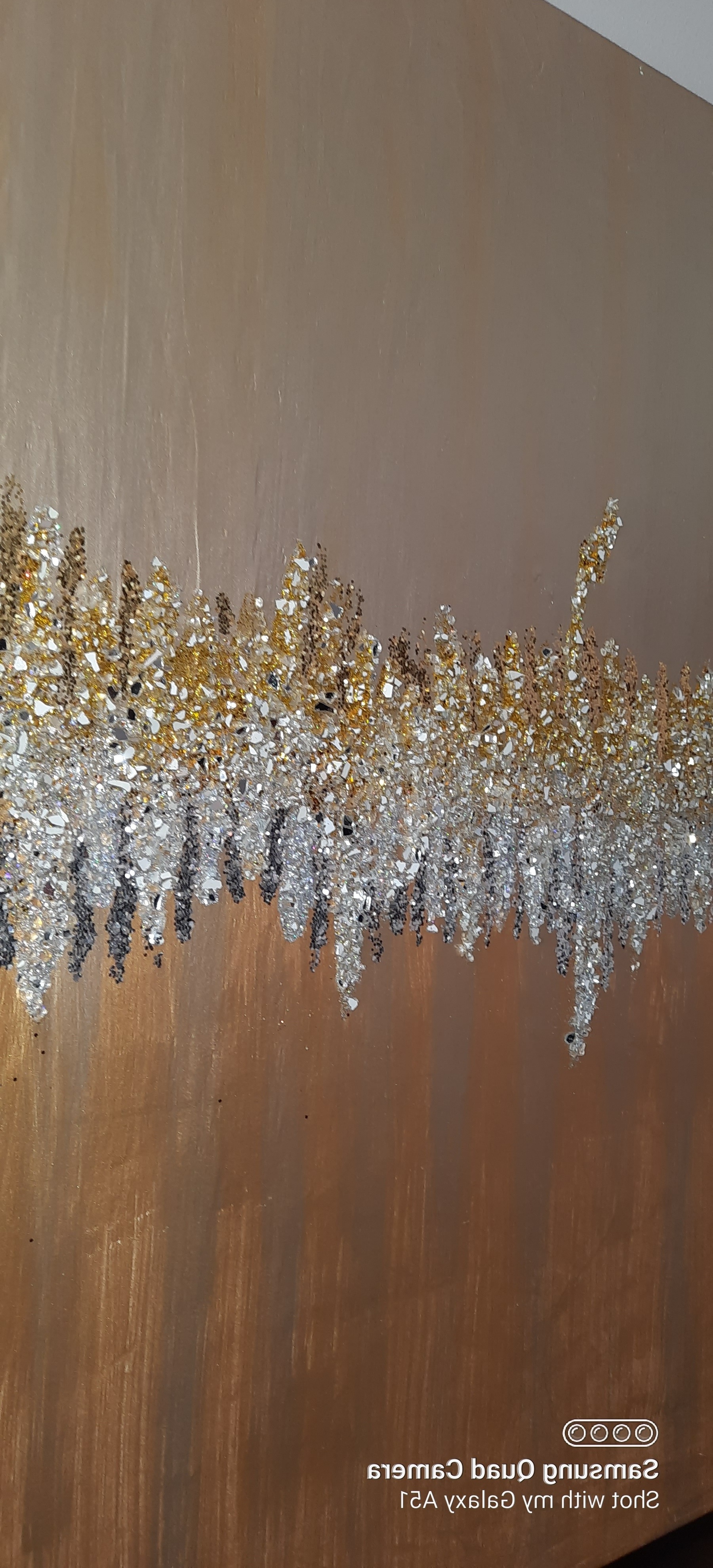 #2 - Textured wall art painting on canvas . - photo 5