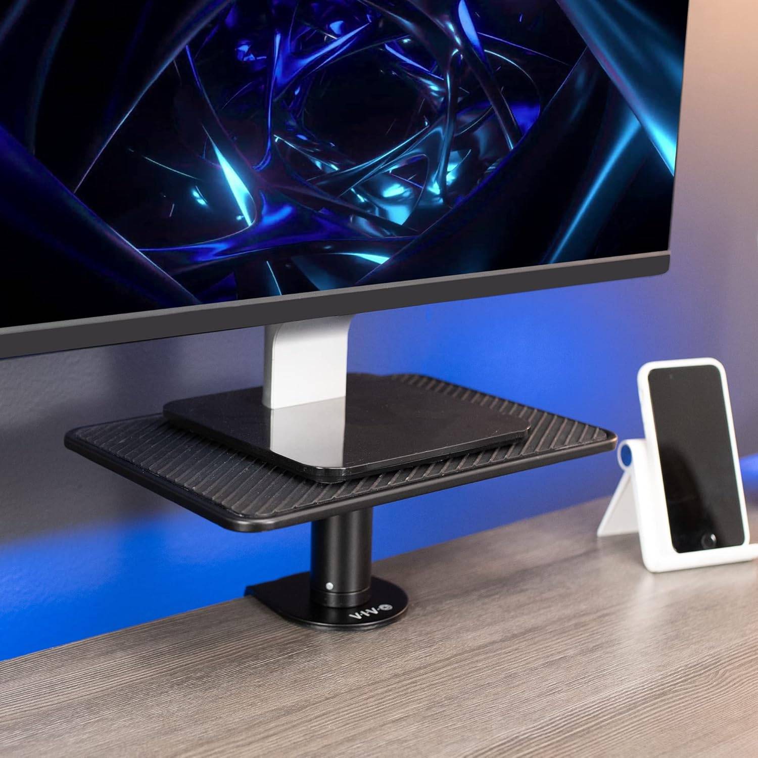 New VIVO Clamp-On Height Adjustable Computer Monitor/Laptop Rise