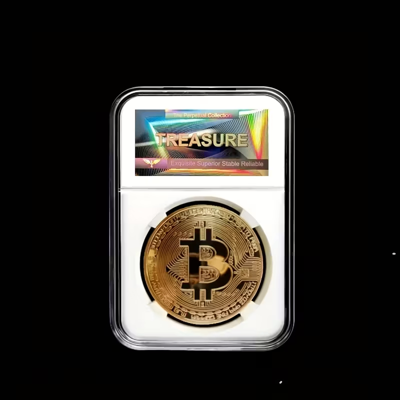 Limited Edition Physical Bitcoin/Ethereum Coin