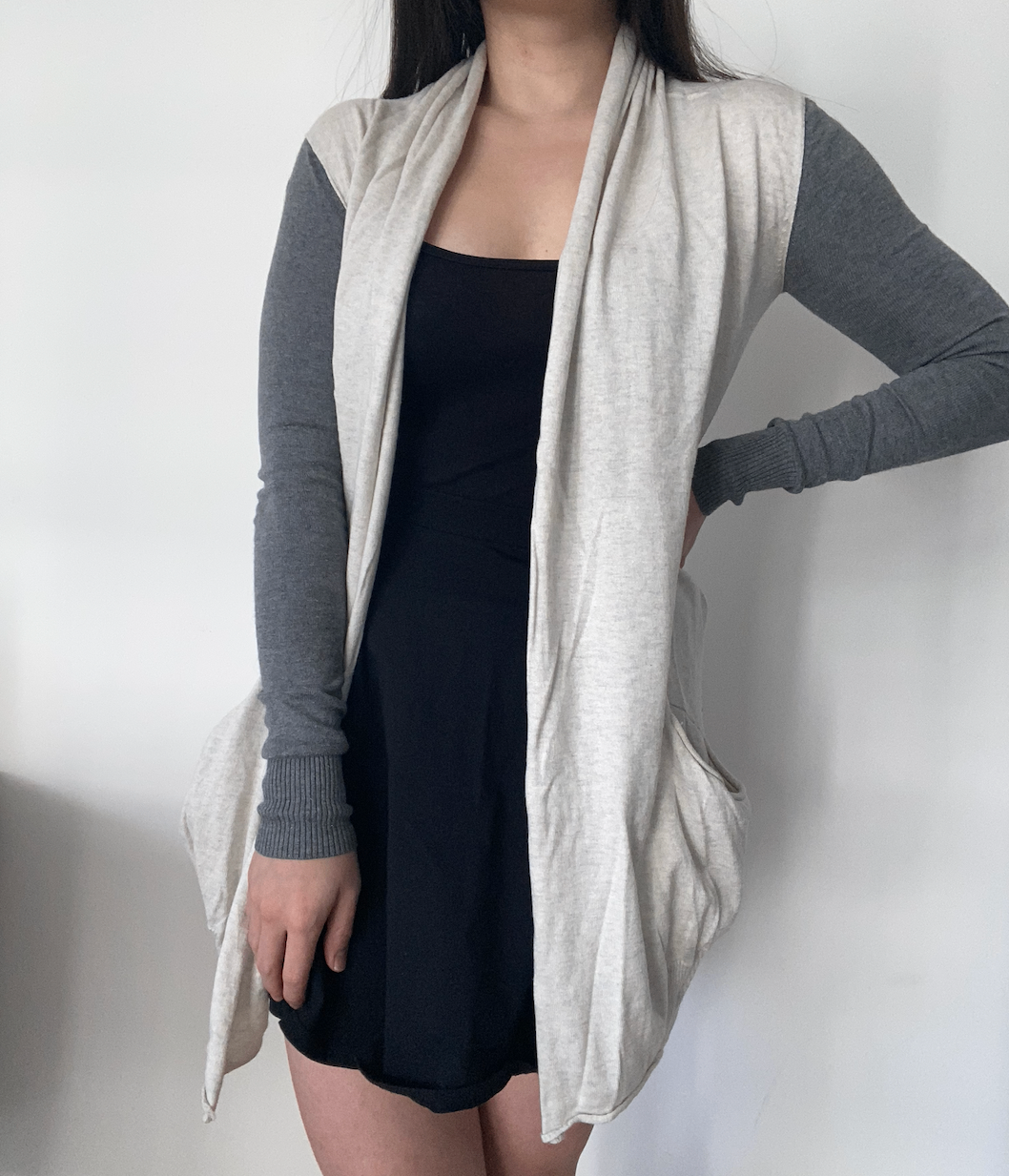 Aritzia Two-Tone Cardigan - photo 2